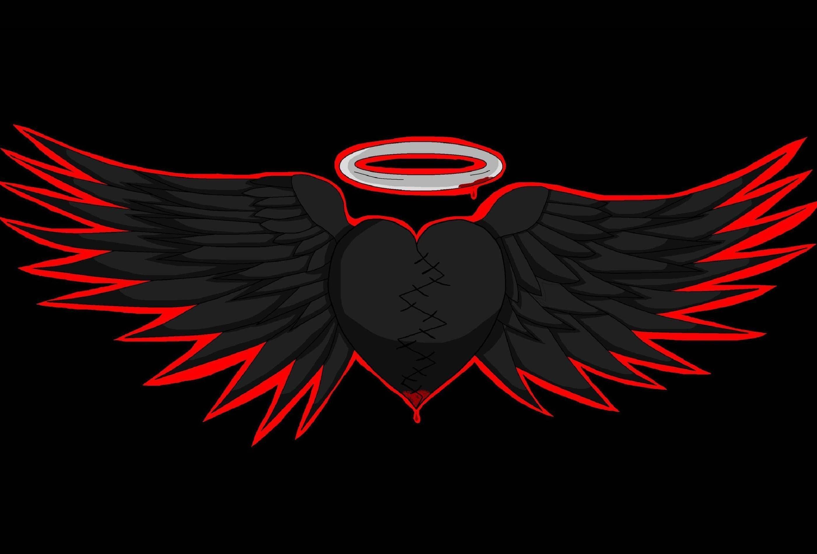 Dark Angel Wings Wallpapers - Top Free Dark Angel Wings Backgrounds