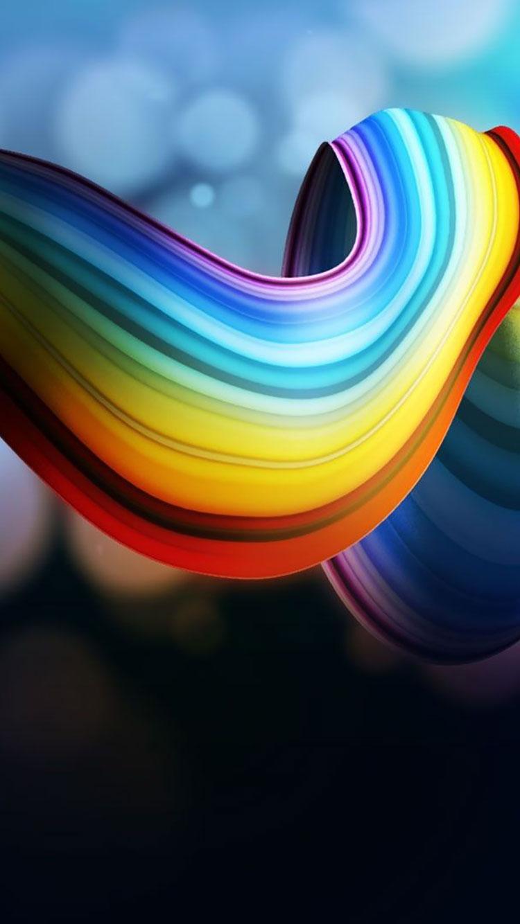 750x1334 Rainbow iPhone Wallpaper