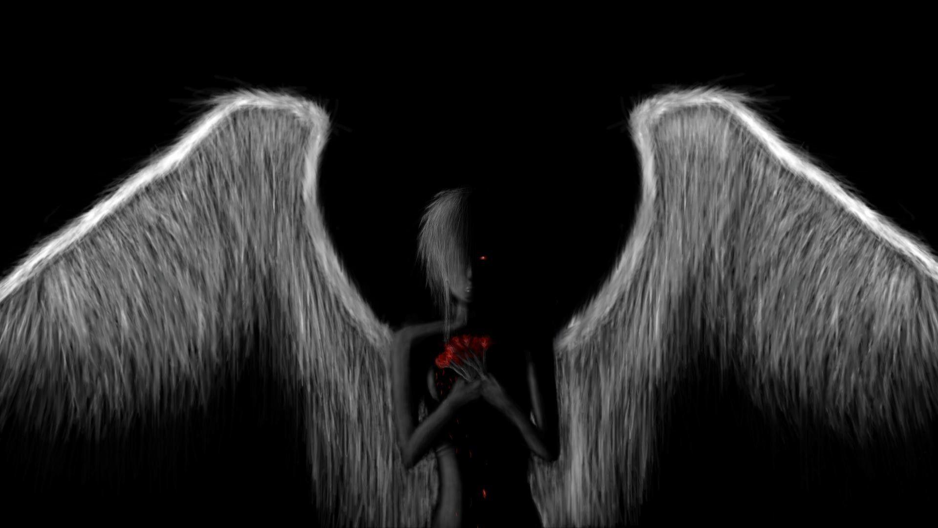 Dark Angel Wings Wallpapers Top Free Dark Angel Wings Backgrounds Wallpaperaccess 6185