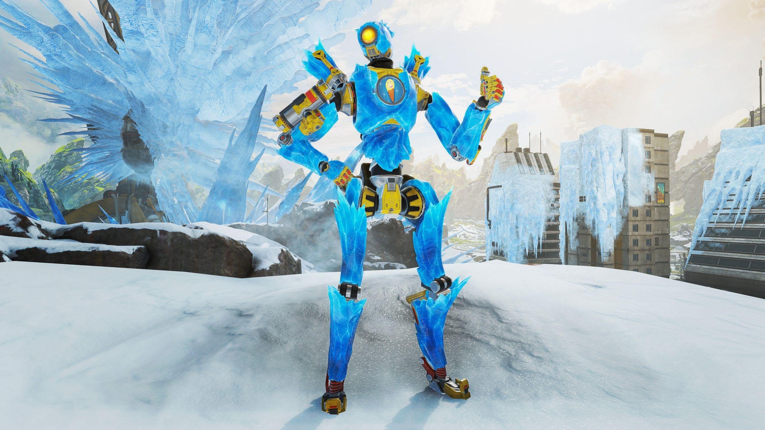2560x1440 Pathfinder Iced Out Apex Legends 1440P Resolution Wallpaper, HD Games 4K Wallpaper, Image, Photo and Background