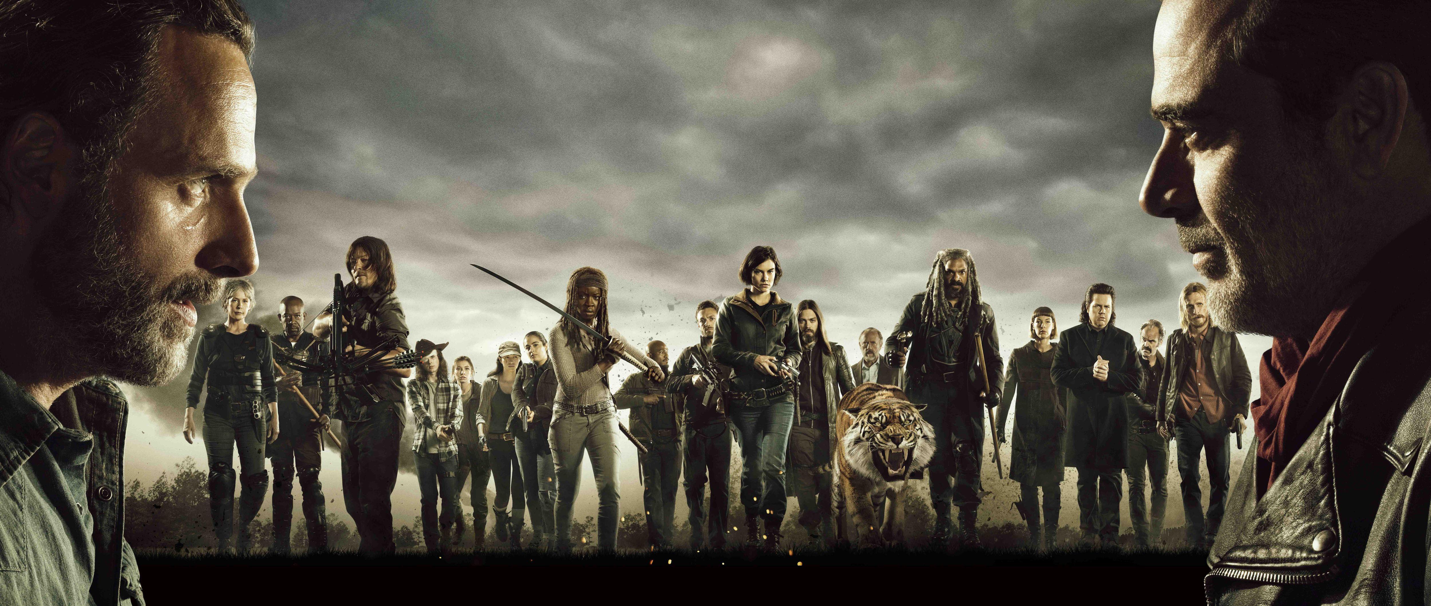 Hình nền và Hình nền Full HD 5000x2117 The Walking Dead.  5000x2117