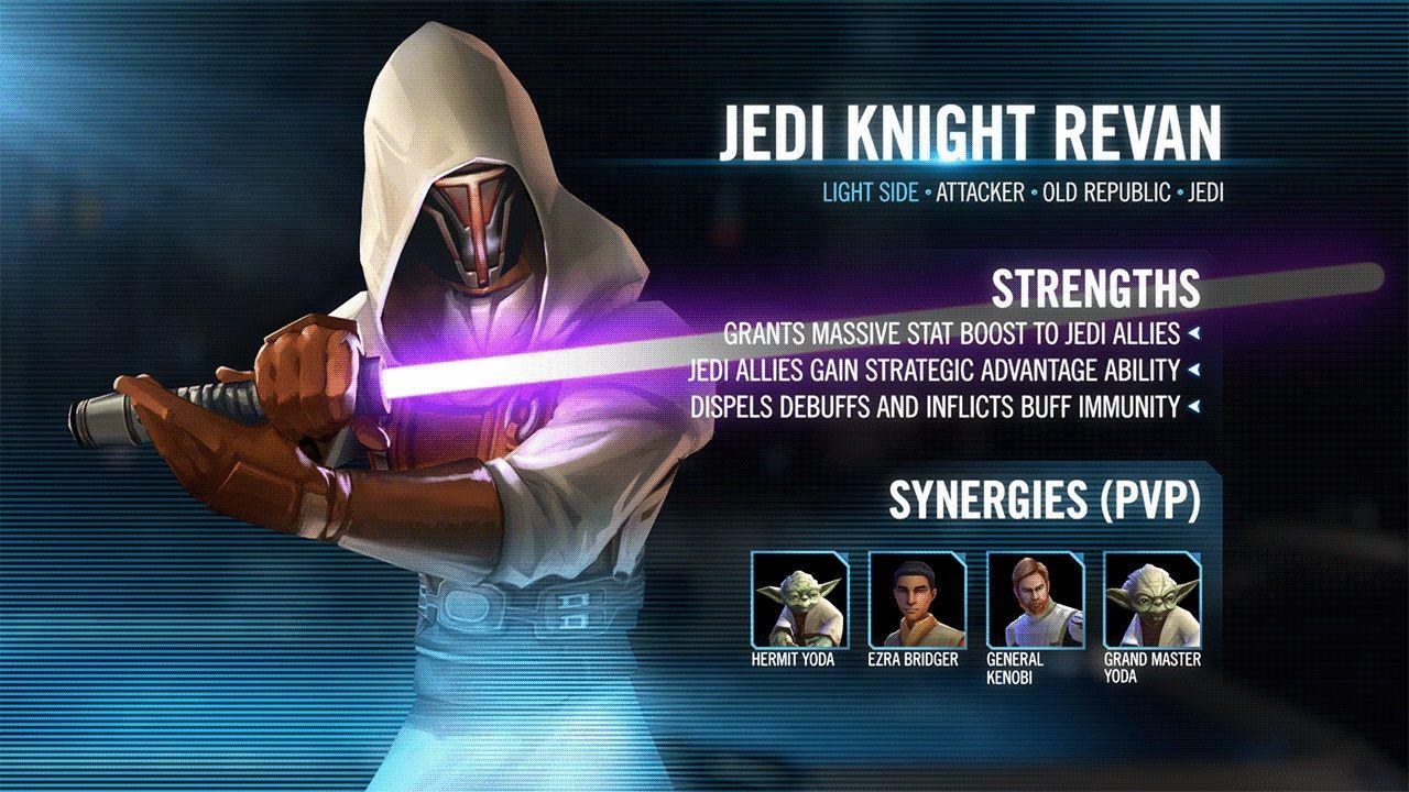 1280x720 Star Wars Galaxy of Heroes: Jedi Knight Revan Kit Reveal Star Wars: Gaming Star Wars Gaming news