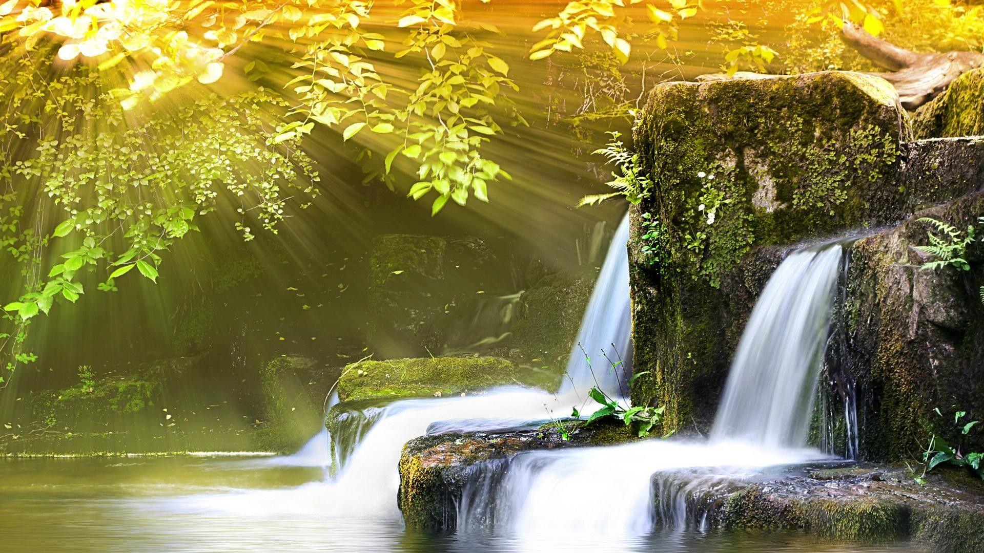 1920x1080 Nature Water Wallpaper High Resolution Desktop Wallpaper HD High Definition Windows 10 Mac Apple Colourful Image Download Wallpaper Free 1920x1080
