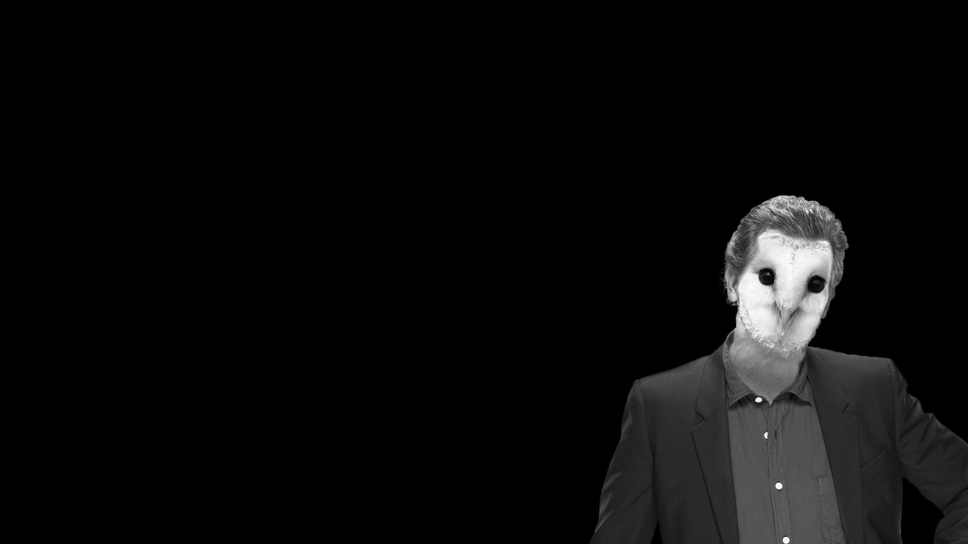 1920x1080 Birds suit jackets owls gregory house swag wallpaper