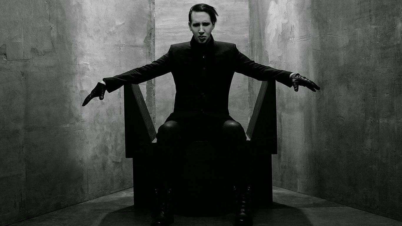1366x768 Marilyn Manson Wallpaper HD