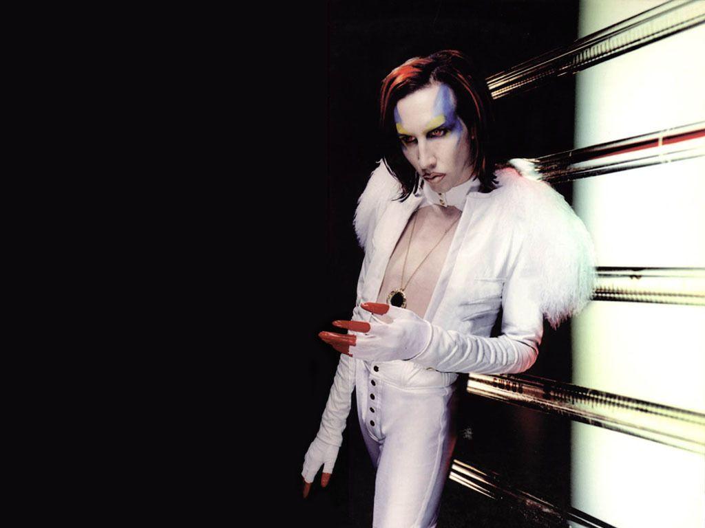 1024x768 Marilyn Manson HD Wallpaper