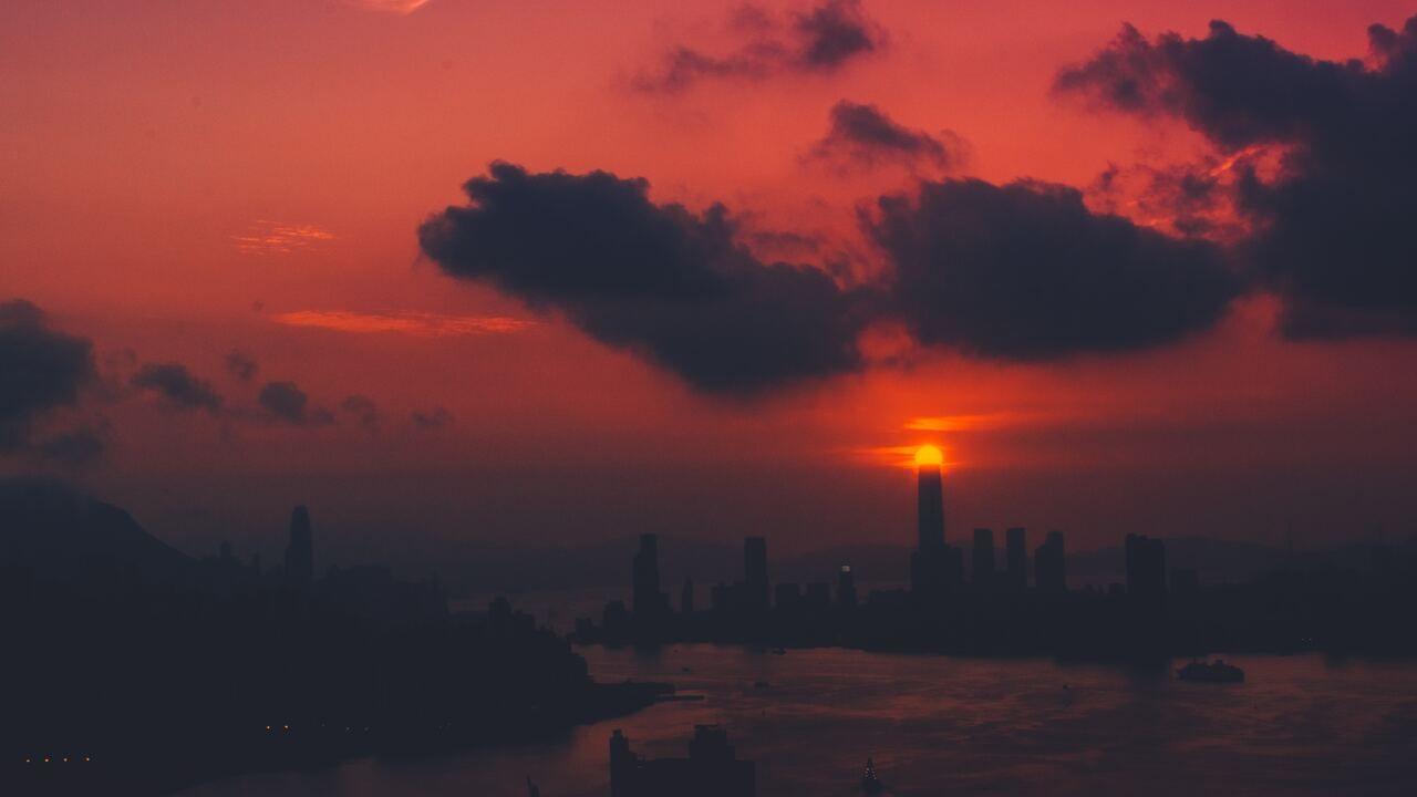 1280x720 Clouds City Skyline 5k 720P HD 4k Wallpaper, Image, Background, Photo and Picture