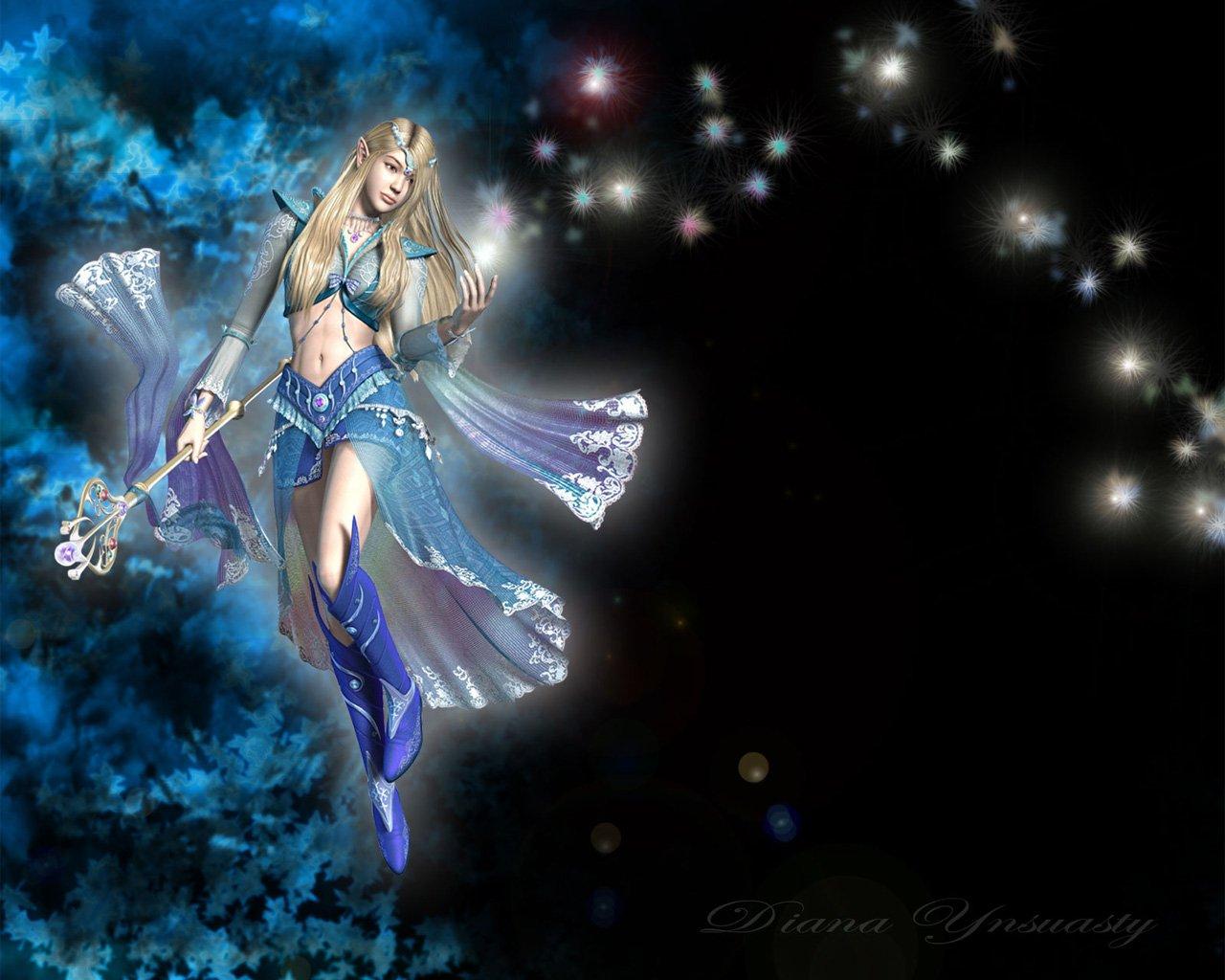 1280x1024 Spring Fairy Desktop Wallpaper (1280x1024 px)