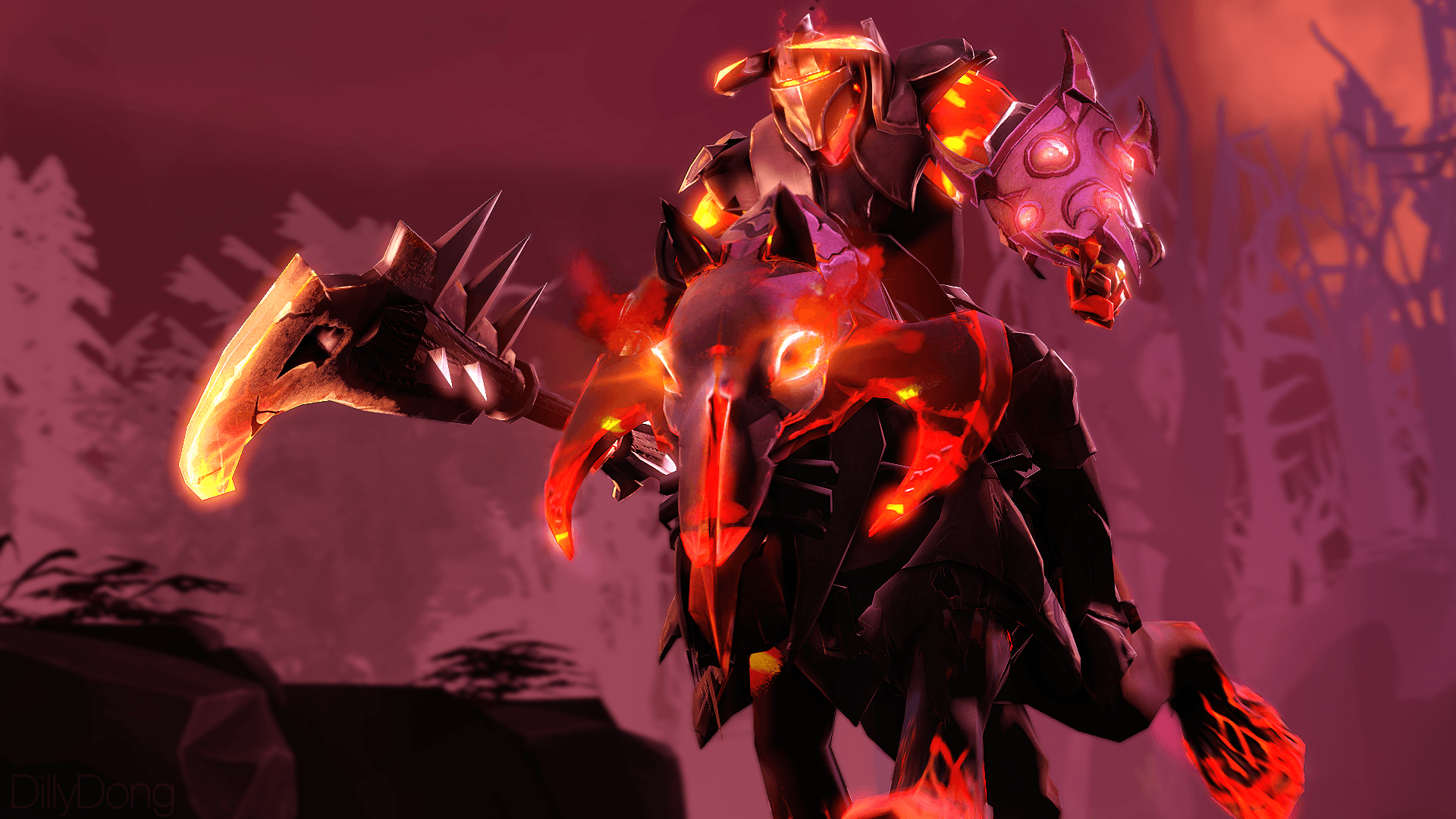 1920x1080 Chaos Knight Wallpaper