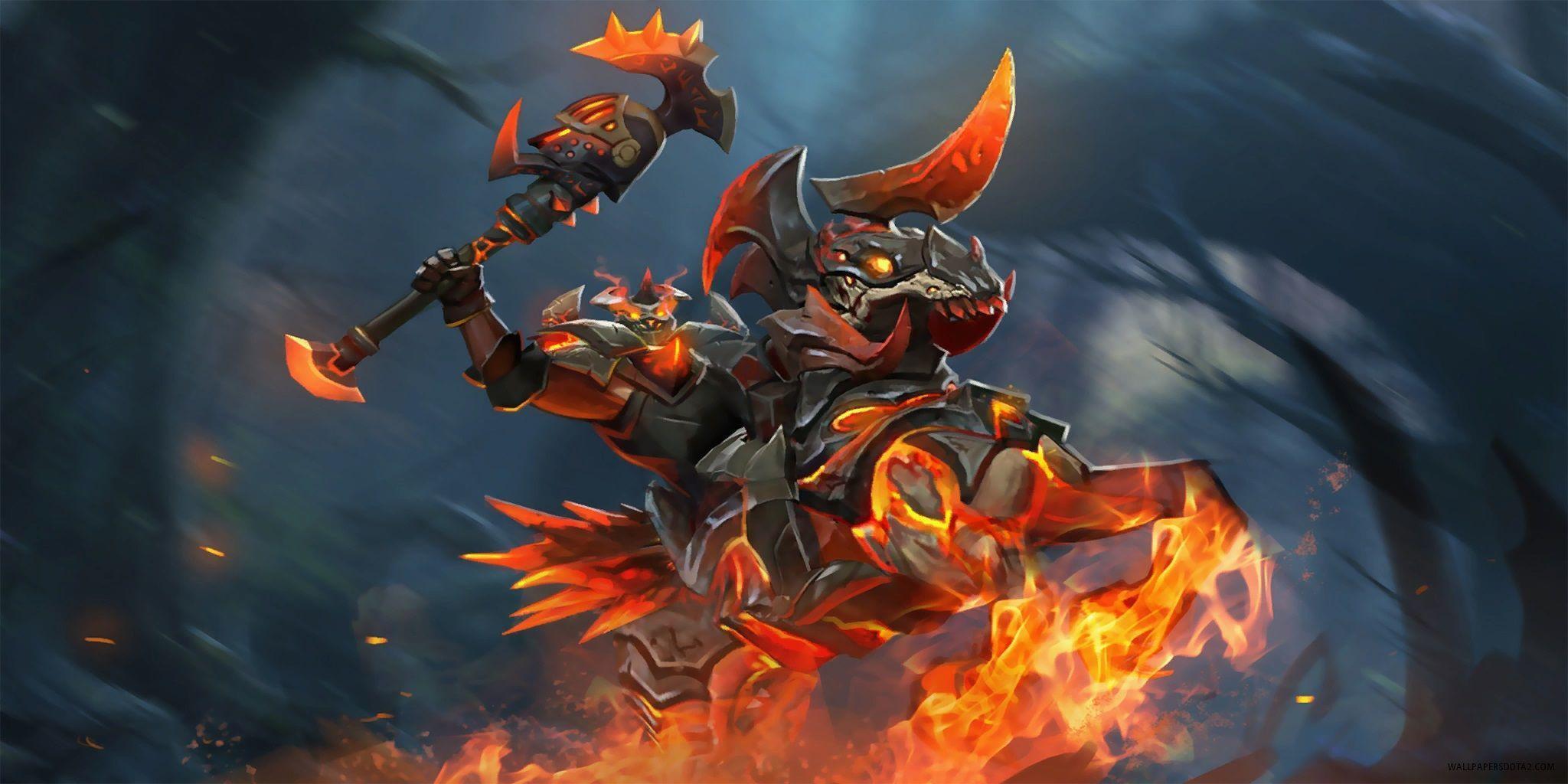 2048x1024 Chaos Knight Wallpaper