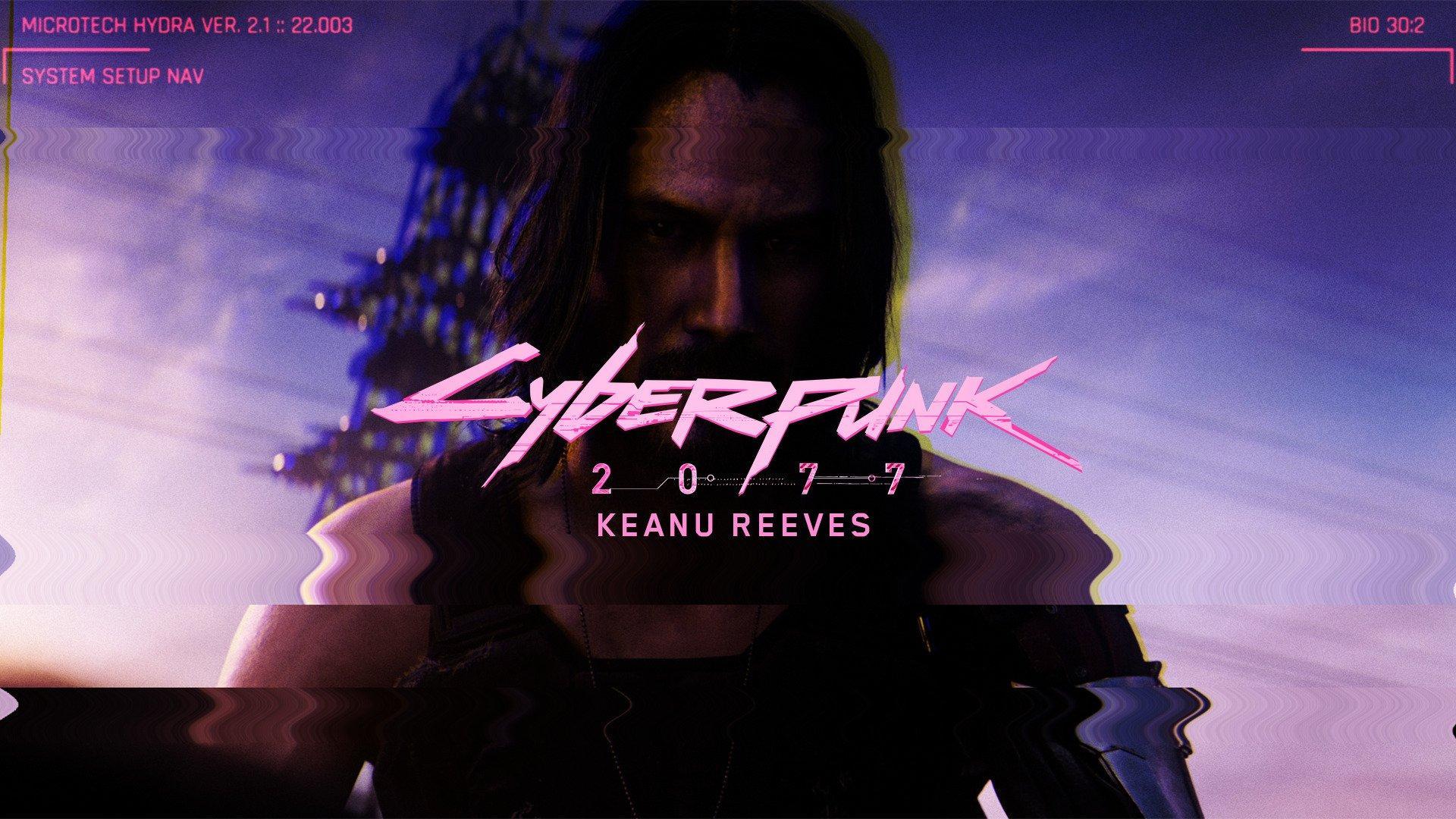 1920x1080 Keanu Reeves Cyberpunk 2077 Wallpaper