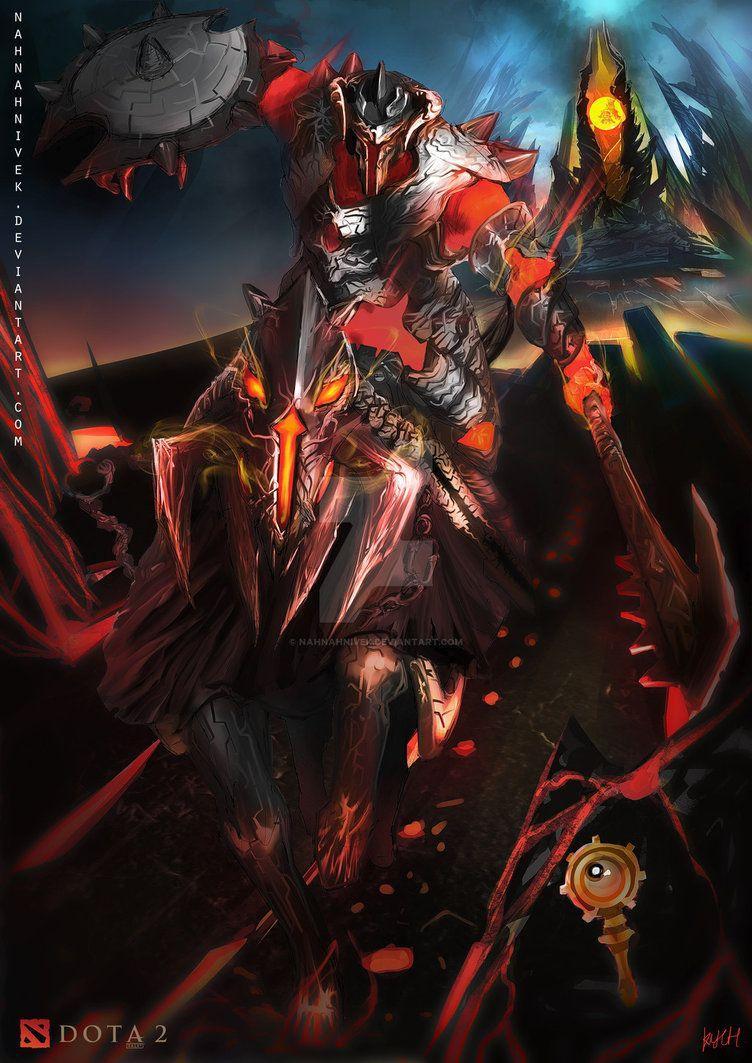 752x1063 Chaos Knight Wallpaper