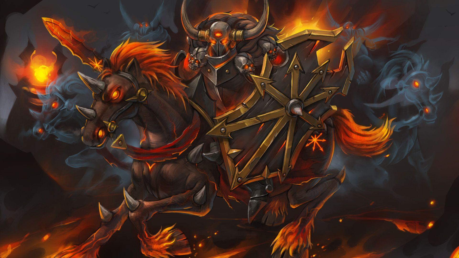 1920x1080 Aleksey Grechenyuk 2 Chaos Knight Set Everchosen. Warhammer event submission