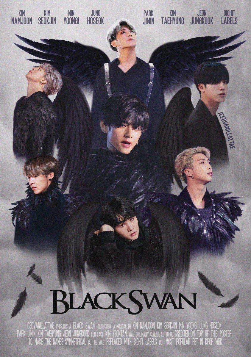 843x1200 BTS Black Swan Photo Edits And Artworks That Will Leave You Breathless