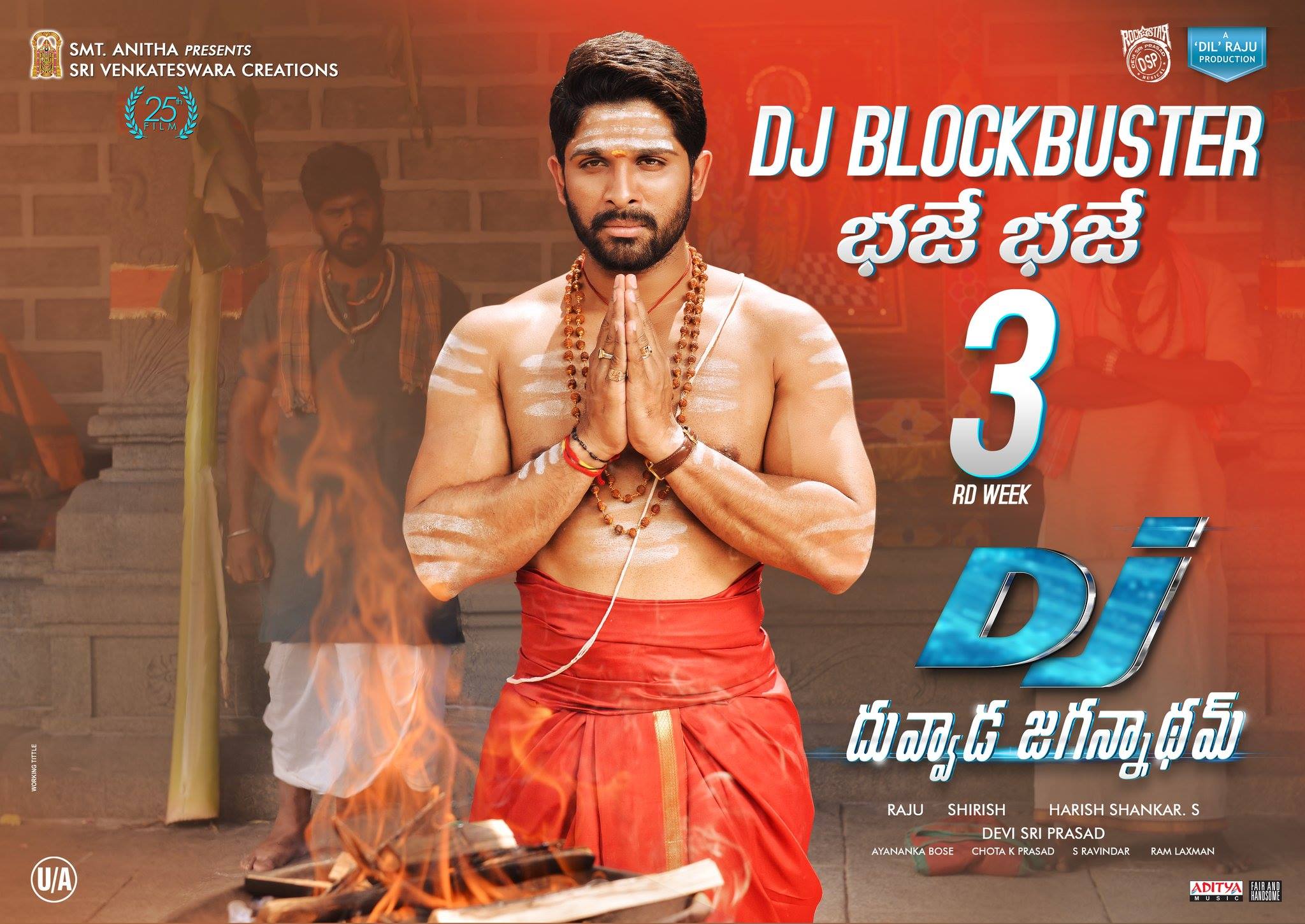 2048x1451 Allu Arjun Duvvada Jagannadham Movie First Look HD Allu Arjun Poster