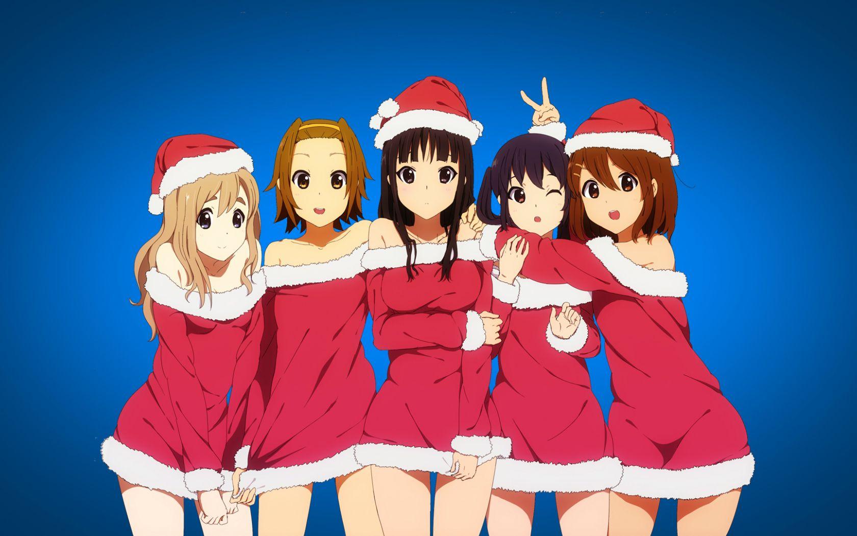 1680x1050 Free download Cute Anime Girl Christmas wallpaper HD [1920x1080] for your Desktop, Mobile & Tablet. Explore Anime Christmas Wallpaper. Anime Christmas Wallpaper, Anime Christmas Wallpaper HD, Anime Merry Christmas 2020 Wallpaper