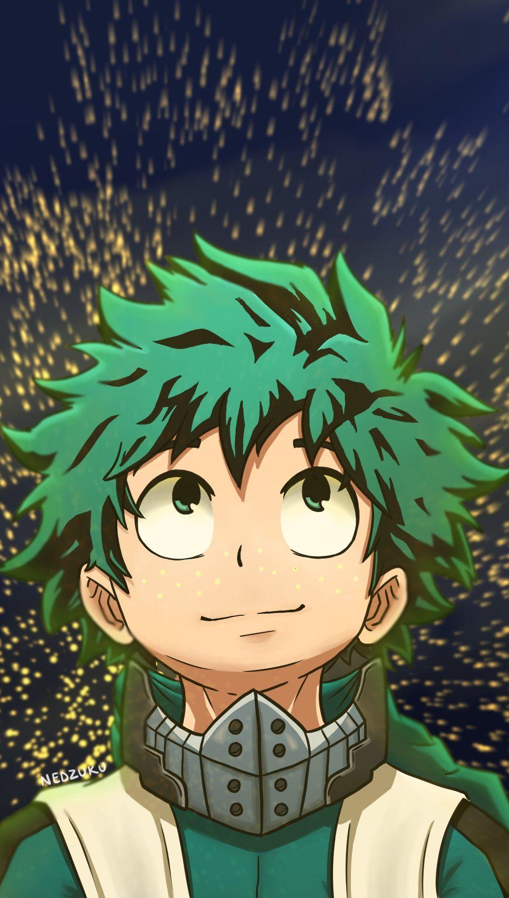 1050x1852 Izuku Midoriya My Hero Academia Anime Wallpaper