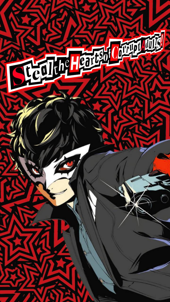 720x1280 Akira Kurusu Joker Wallpaper