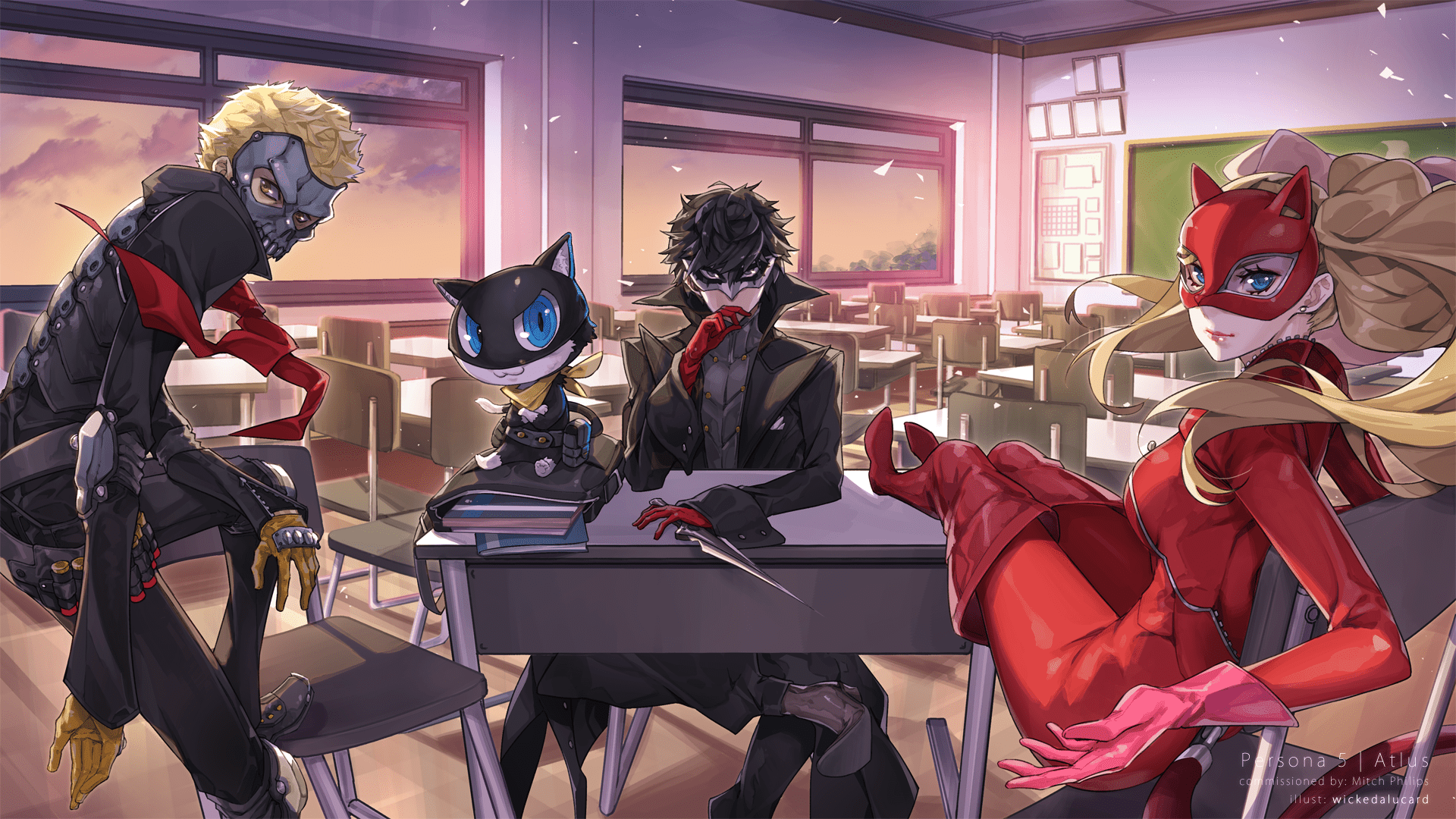 1920x1080 1920x1080 Akira Kurusu wallpaper free HD widescreen
