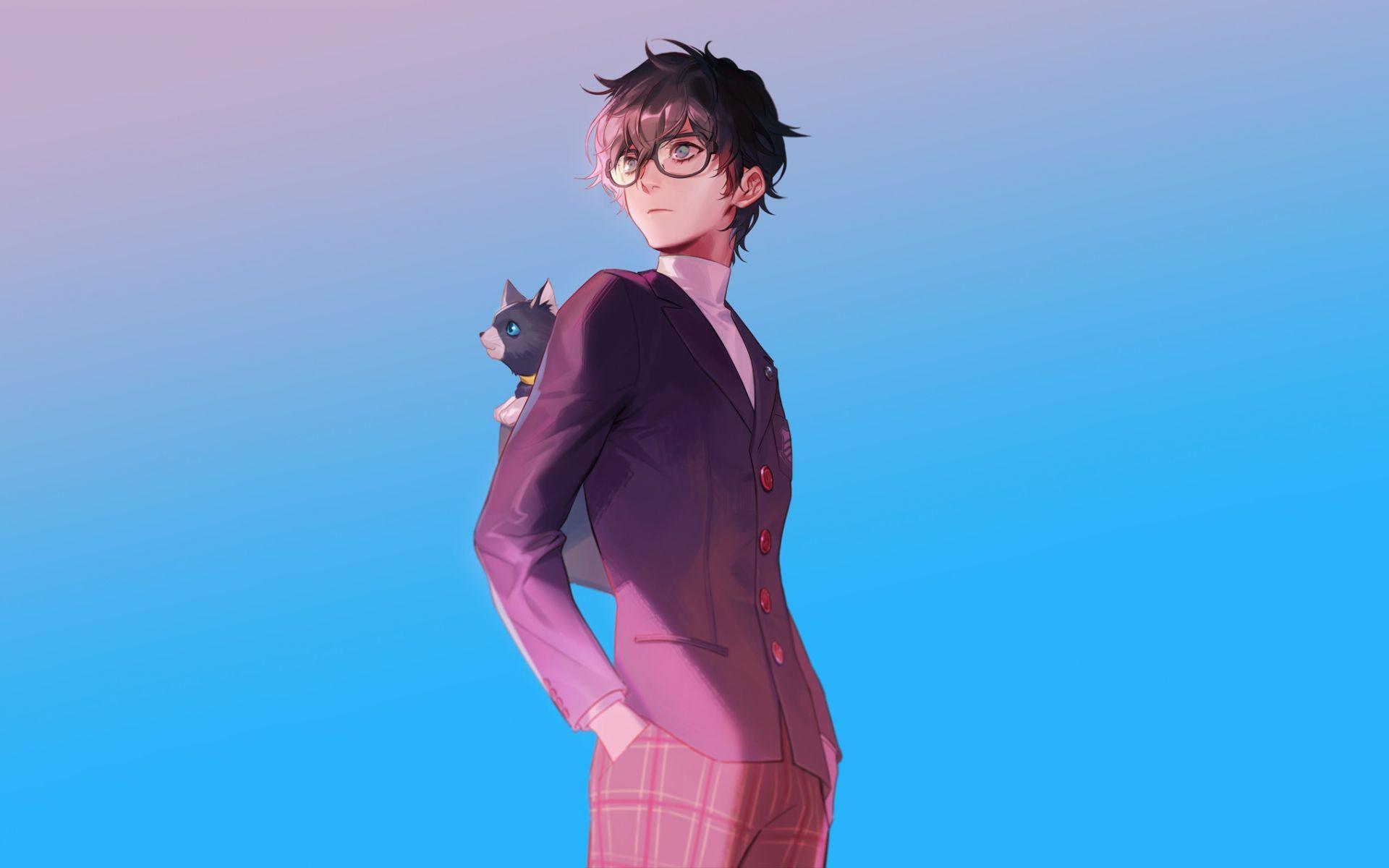 1920x1200 Desktop Wallpaper Akira Kurusu, Persona Video Game, HD Image, Picture, Background, 4f8e5e