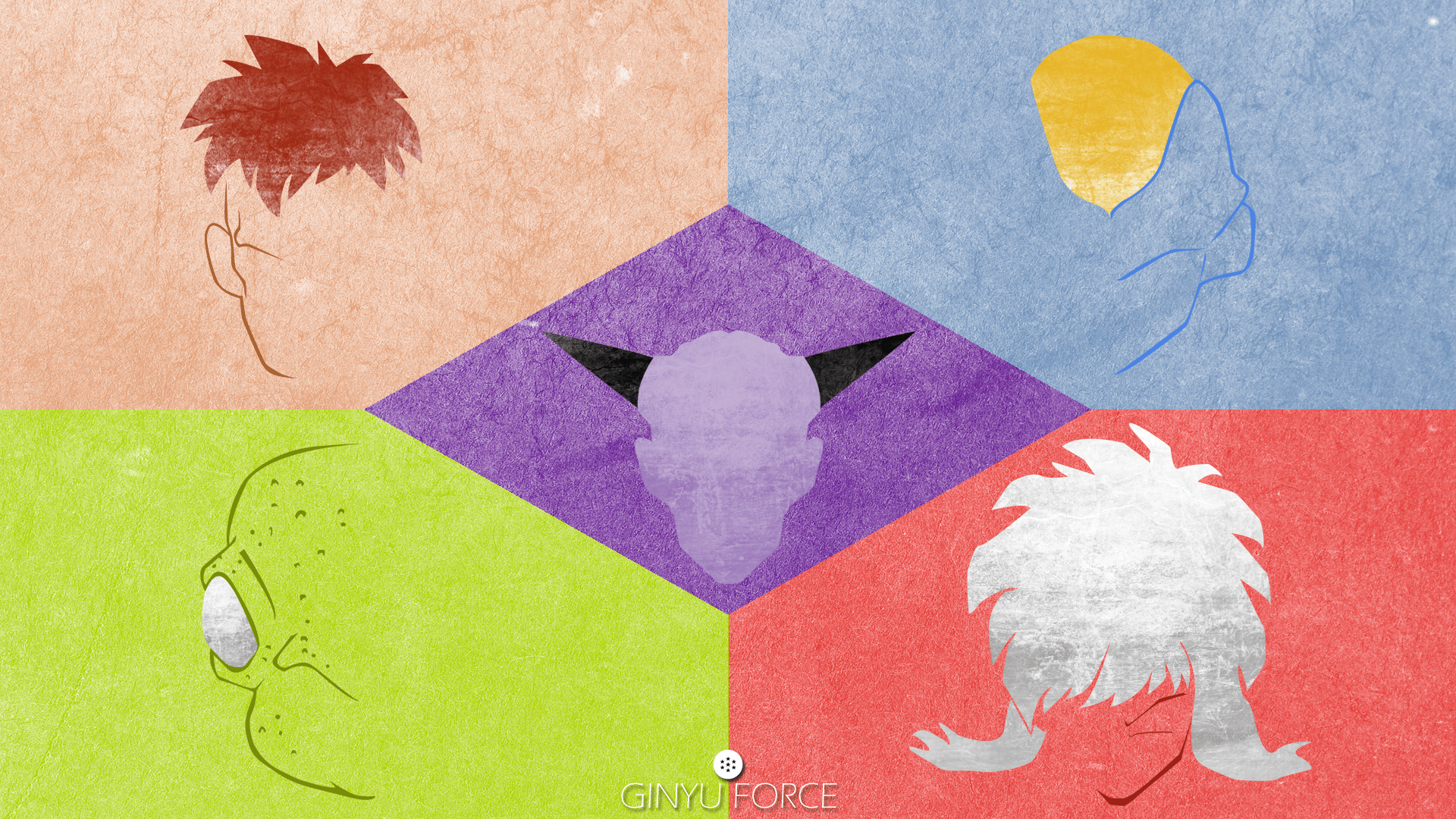 1920x1080 Minimalist Ginyu Force