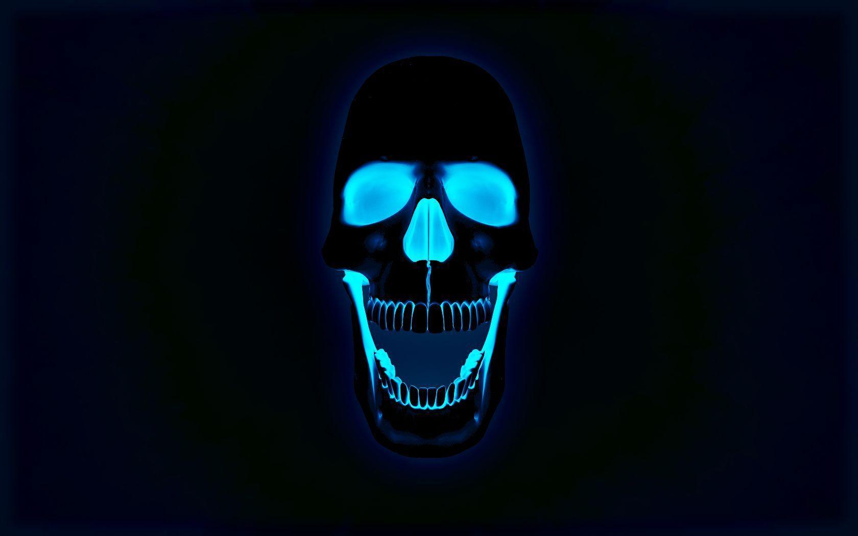 1680x1050 Skull Wallpaper