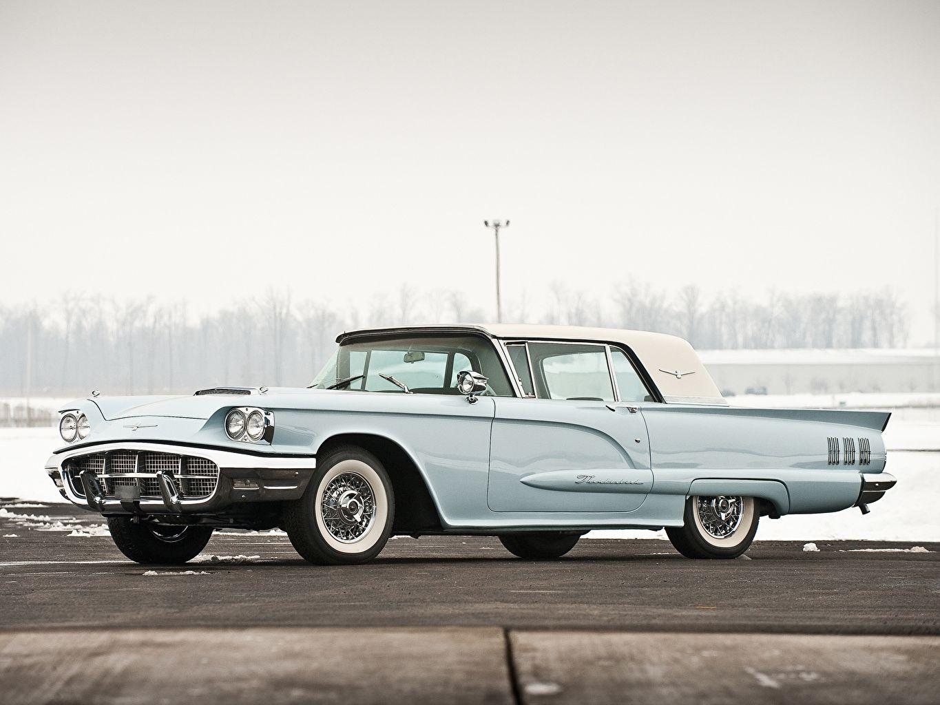 1365x1024 Wallpaper Ford Thunderbird Hardtop Coupe 1960 automobile
