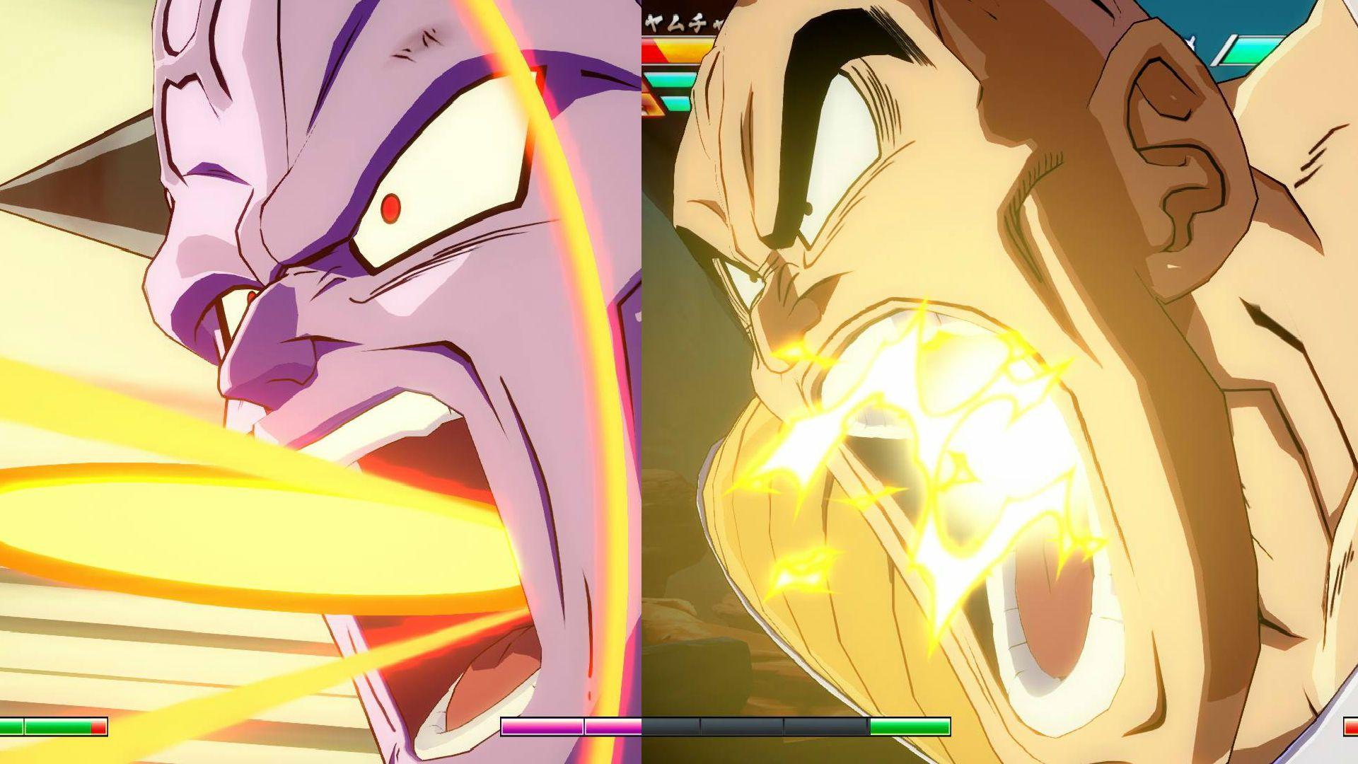 1920x1080 New Dragon Ball FighterZ screens show Captain Ginyu and Nappas big