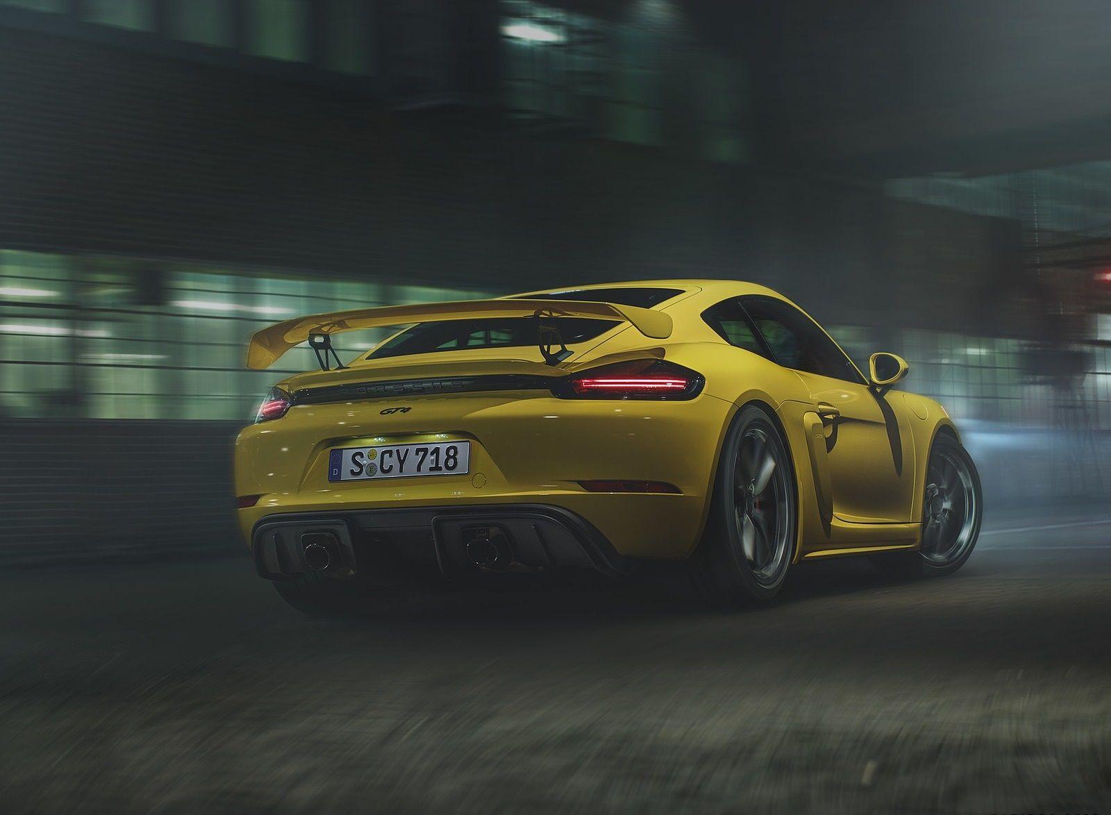 1600x1174 Porsche 718 Cayman GT4 Rear Three Quarter Wallpaper (164)
