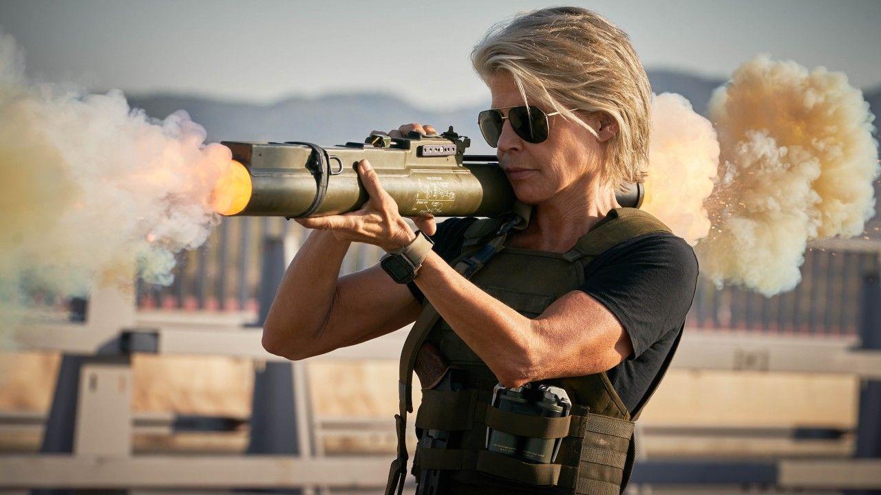 1280x720 Wallpaper Terminator: Dark Fate, Linda Hamilton, 5k, Movies