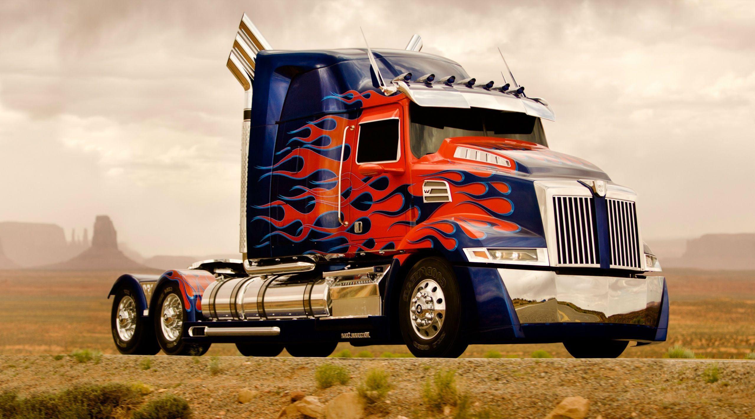 2560x1419 Semi Truck Wallpaper HD 4 Optimus Prime Wallpaper & Background Download