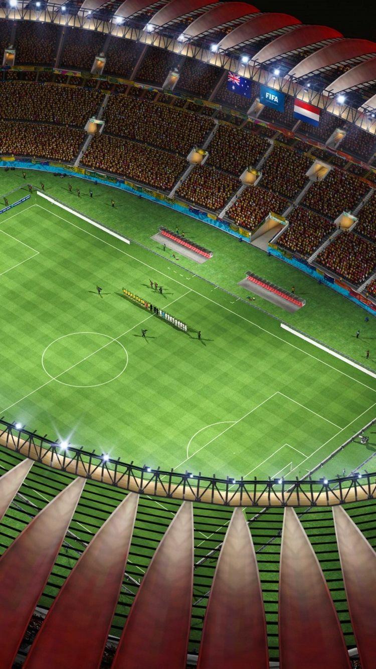 750x1334 FIFA World Cup Stadium Aerial View iPhone 6 Wallpaper HD
