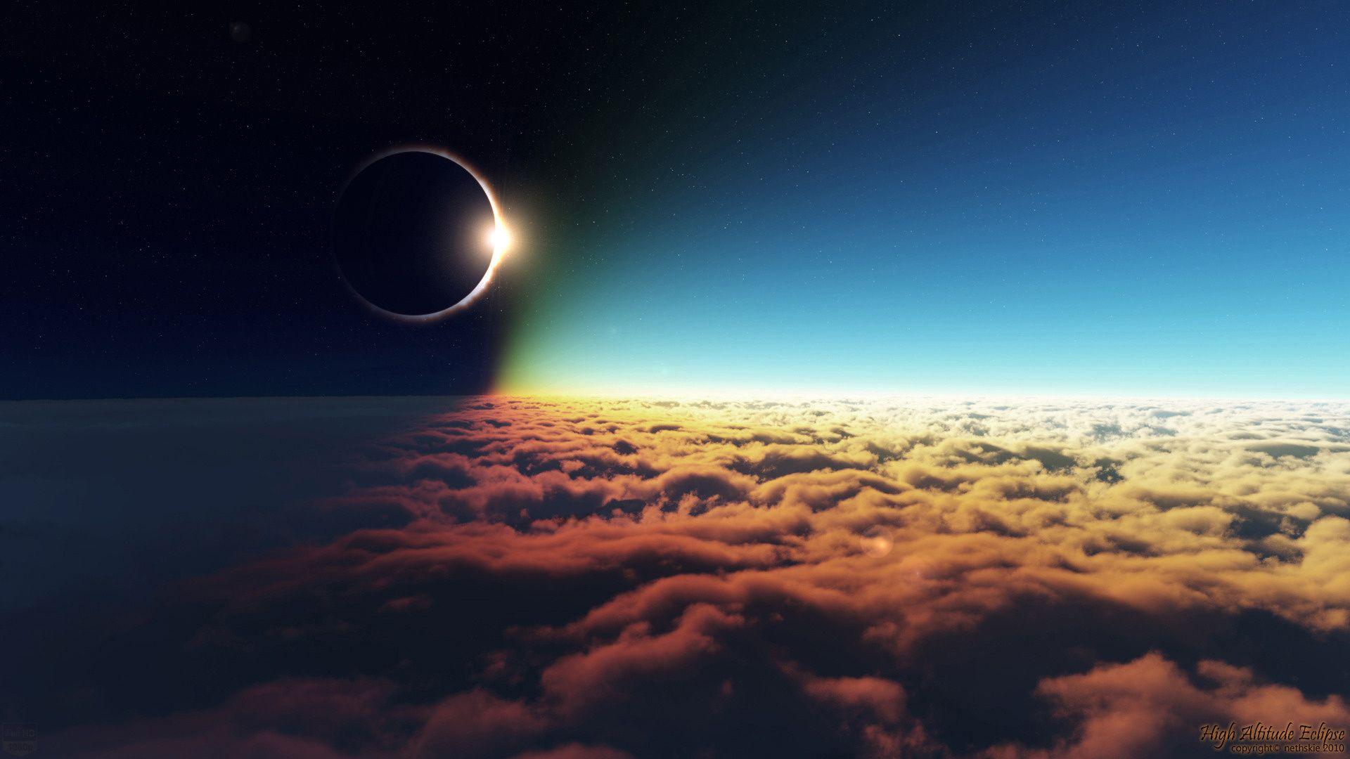 1920x1080 Sun And Moon Background