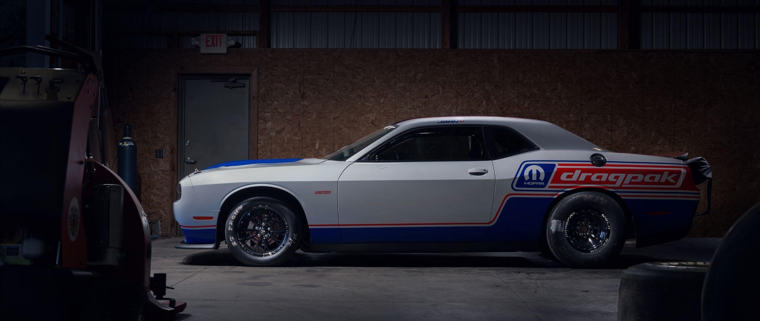 2560x1080 Mopar Dodge Challenger Drag Pak 4k 2560x1080 Resolution HD 4k Wallpaper, Image, Background, Photo and Picture