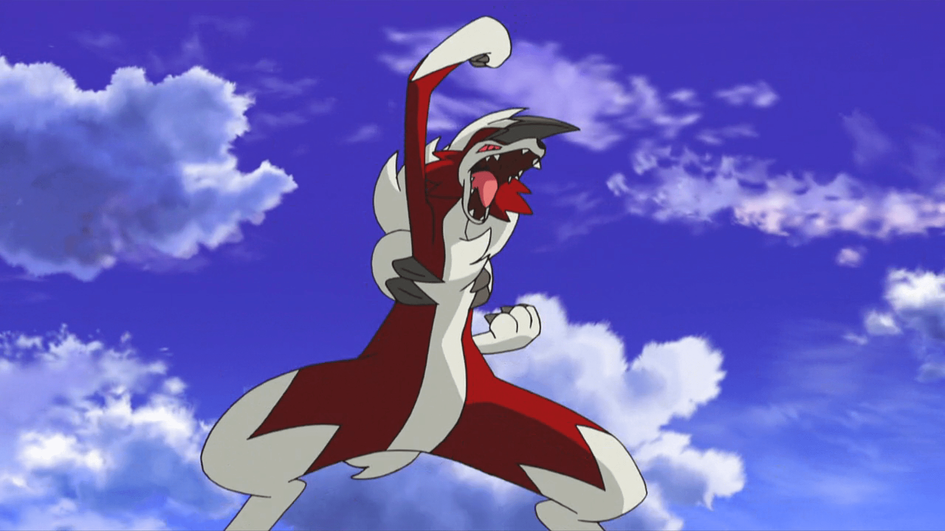 1920x1080 Gladion's Lycanroc (anime). Pokémon