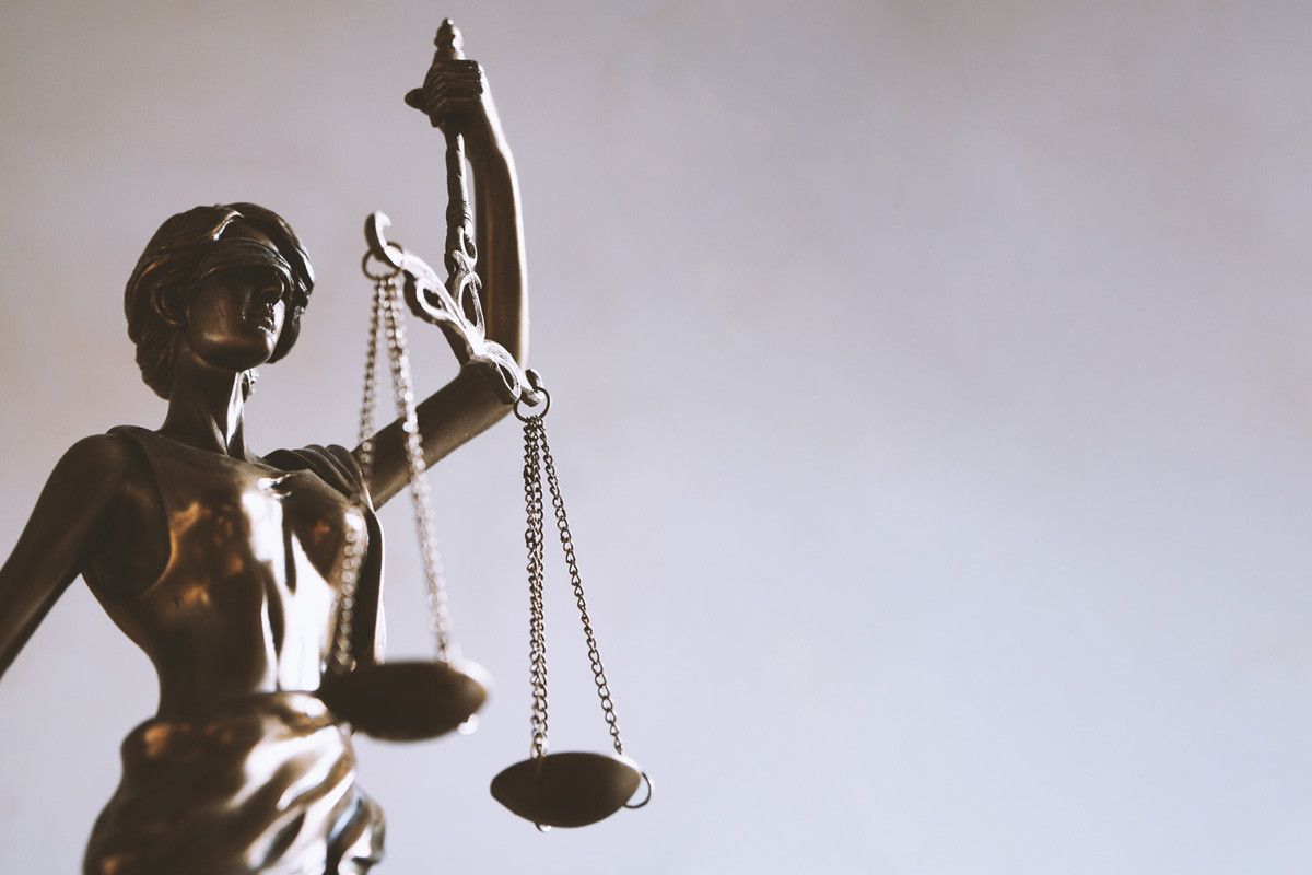 1200x800 Lady Justice or Justitia Figurine and Jurisprudence Symbol Graphic by axel.bueckert · Creative Fabrica