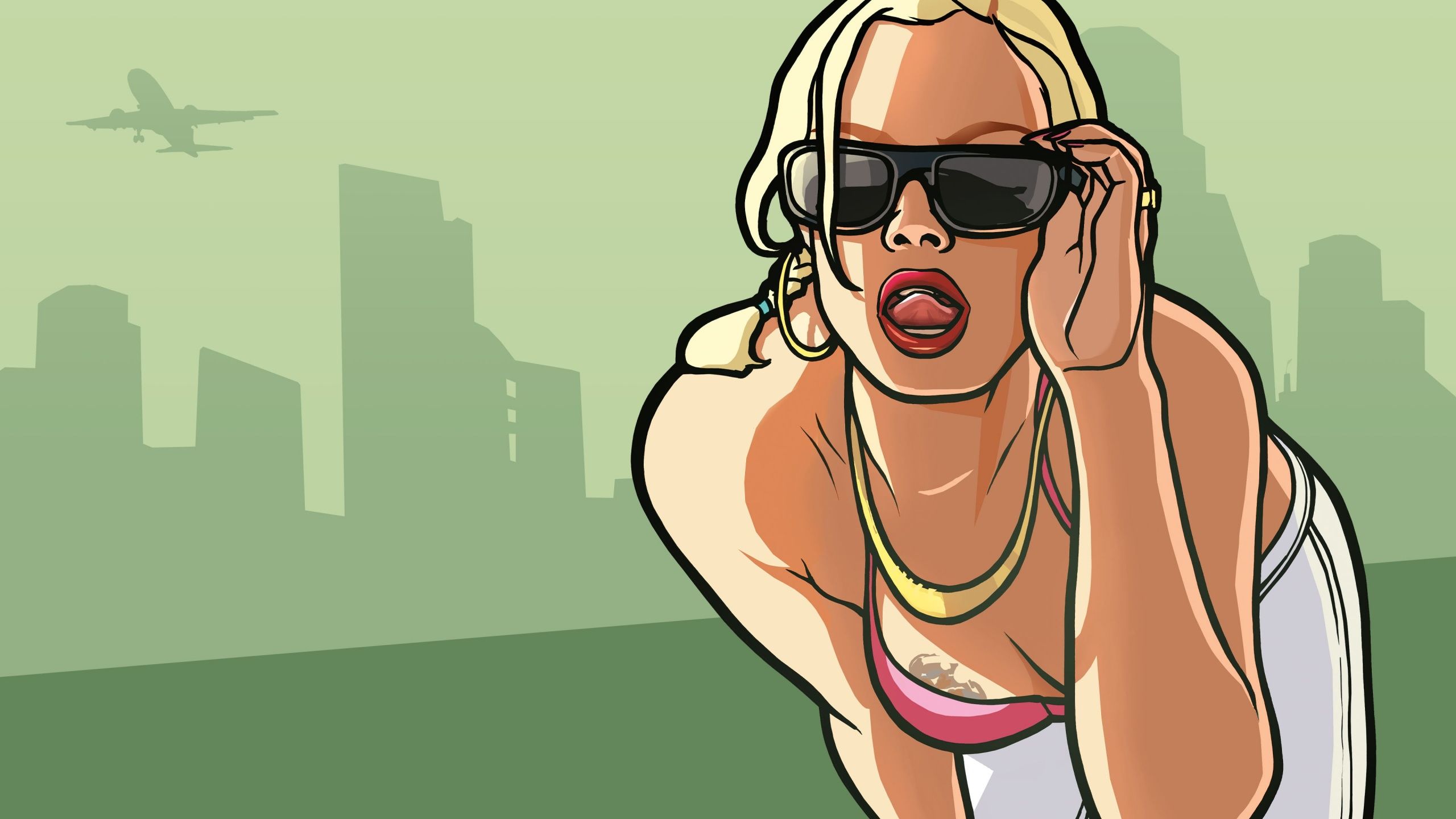 2560x1440 GTA San Andreas Wallpaper 4K, Video Game