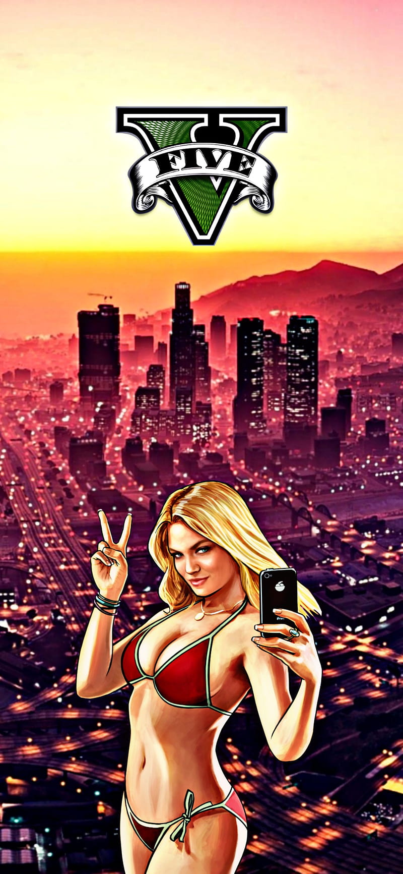 800x1733 HD gta5 wallpaper