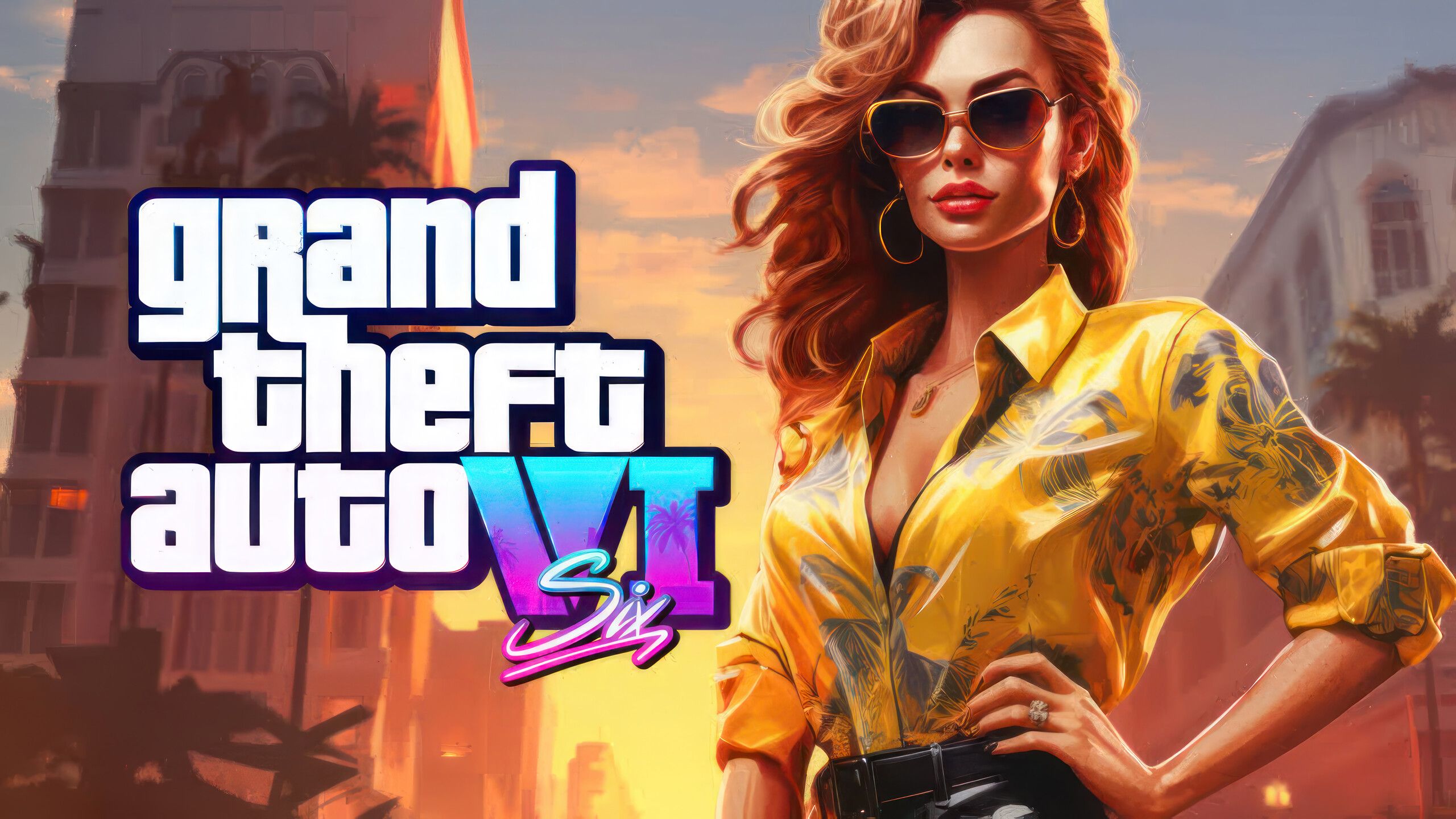 2560x1440 GTA 6 Girl Wallpaper 4K HD PC m