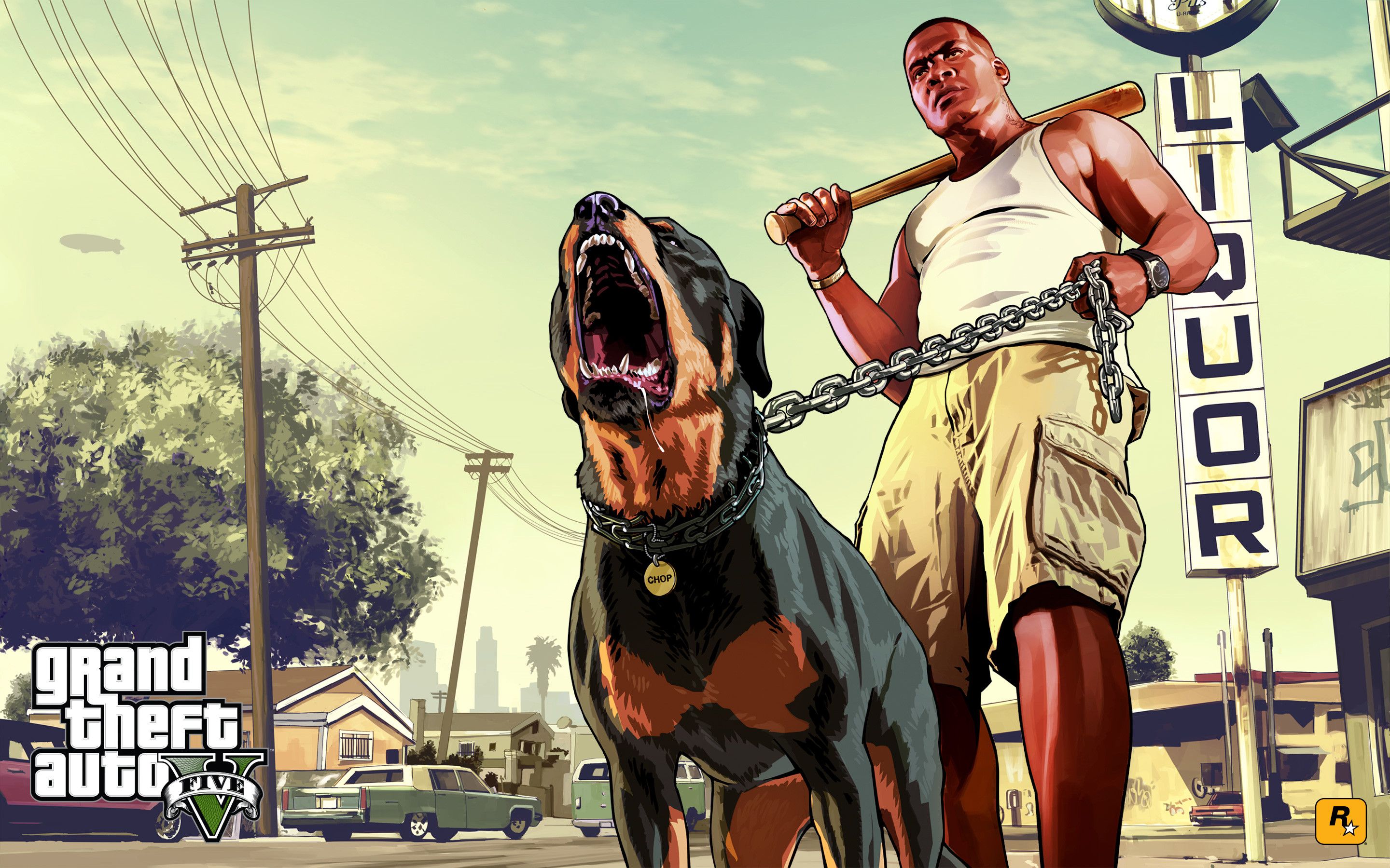 2880x1800 GTA 5 Girl Wallpaper