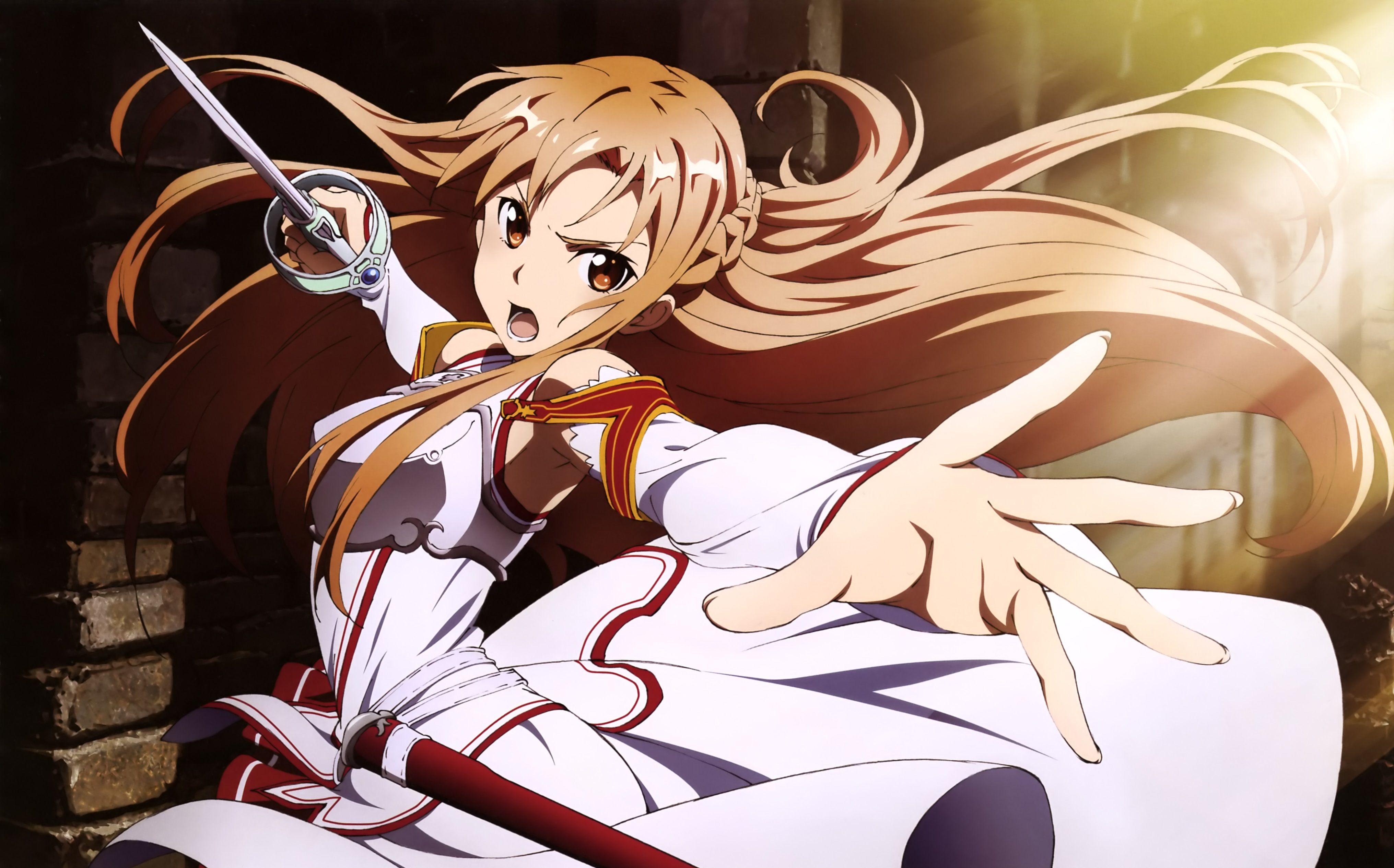 4063x2531 Desktop wallpaper: Asuna Yuuki, Sword Art Online, Anime 4K free download for PC. 375506