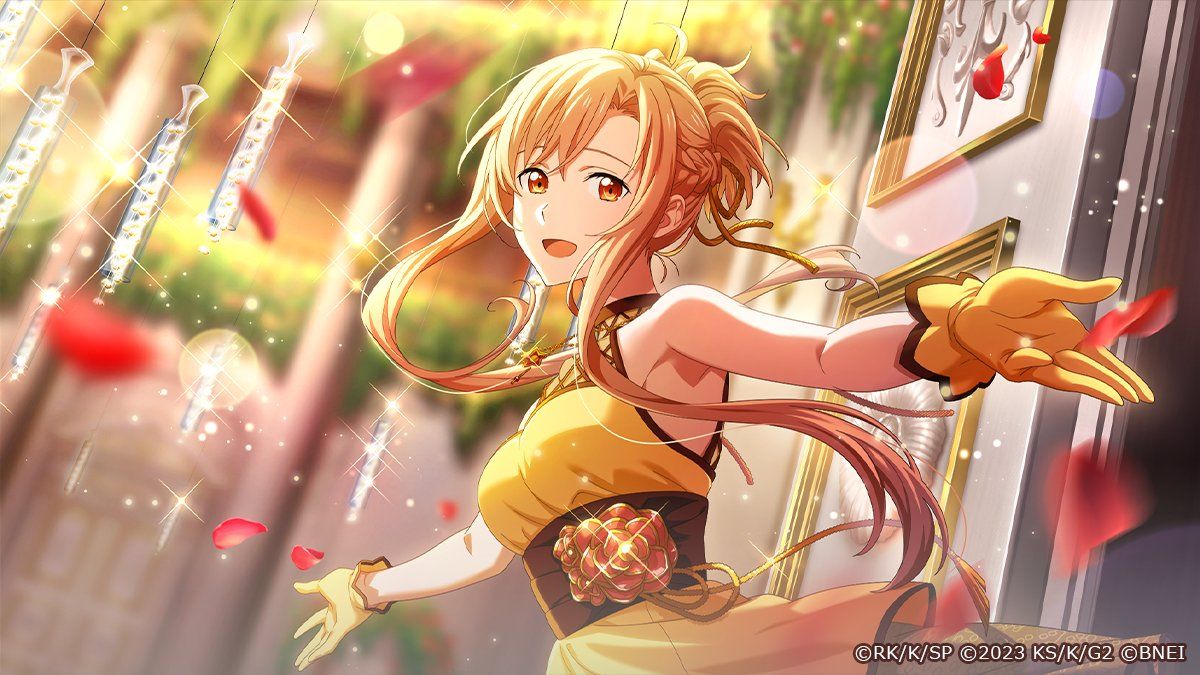 1200x675 New Character! Introducing A New Available Character! SSR Character [Guiding Flash] Asuna (Light Elemental Wizard) Exclusive Skill Light Elemental Magical Damage With 1128 Power. Inflicts Burn. #SAOVS #SAO （1 2）
