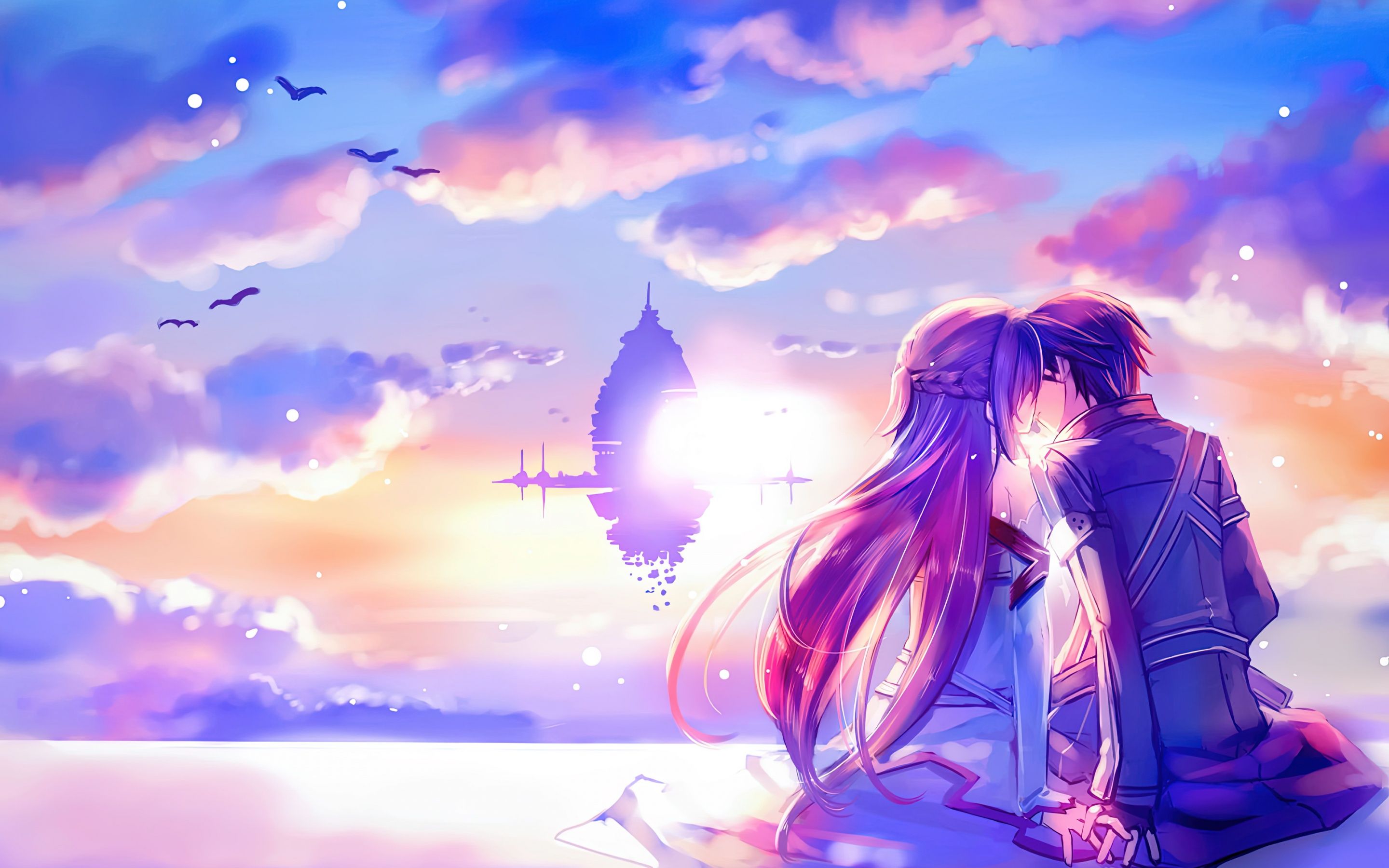 2880x1800 Sword Art Online Wallpaper 4K, Kirito (Kirigaya Kazuto), Asuna