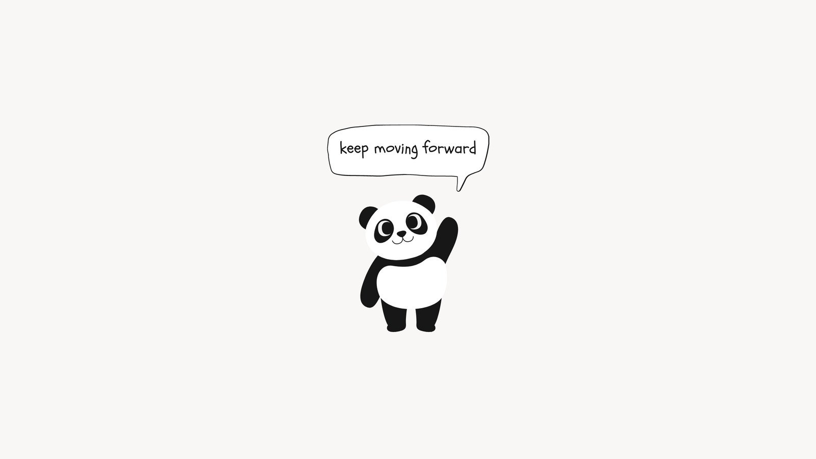 1600x900 Cartoon Motivation Wallpaper