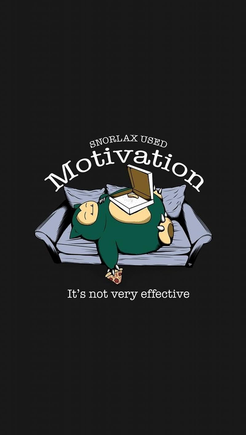 800x1412 Snorlax, funny, motivation, pokemon, HD phone wallpaper