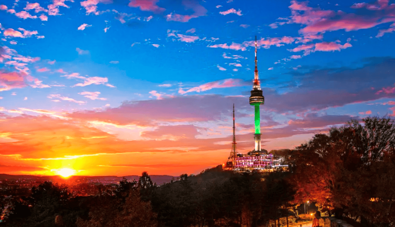 1356x782 Seoul Free Travel. Climb N Seoul Tower For A 360 Degree Panoramic View Of The Romantic Night View! Transportation + Tickets + Food Strategy