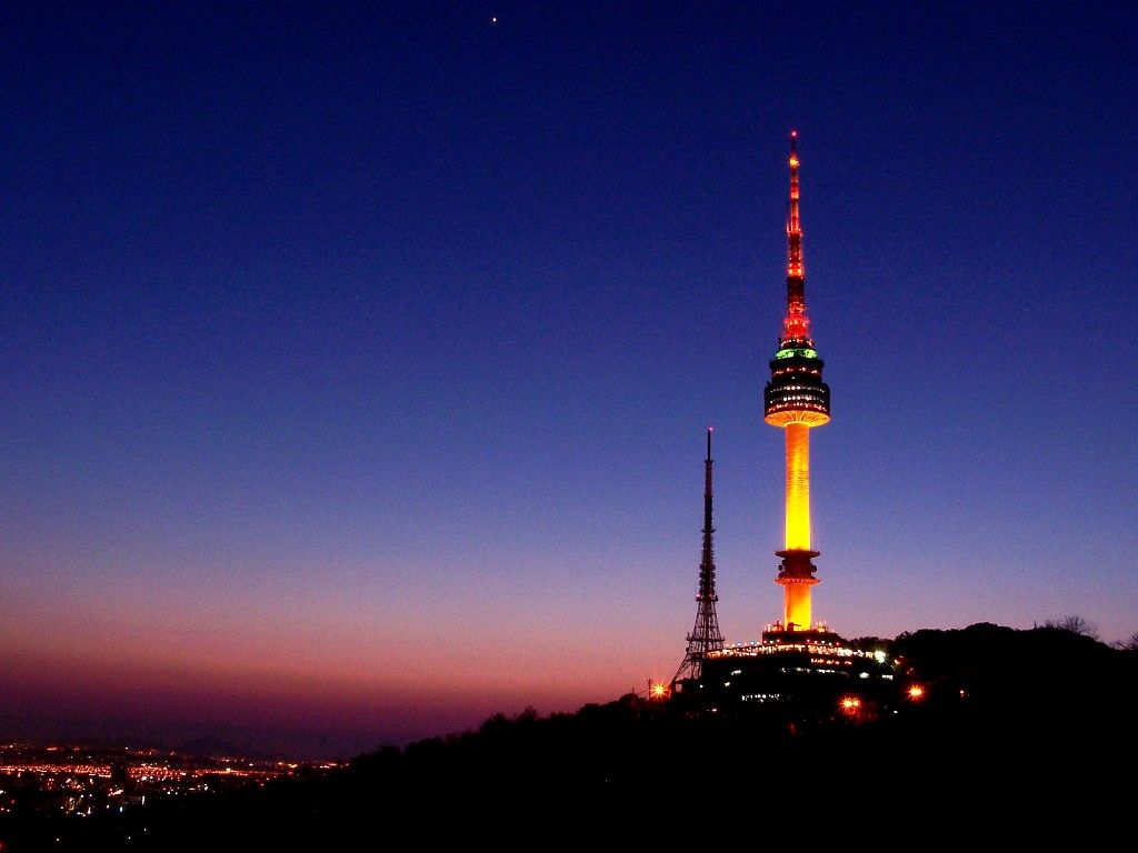 1024x768 N Seoul Tower. Share your travel experience