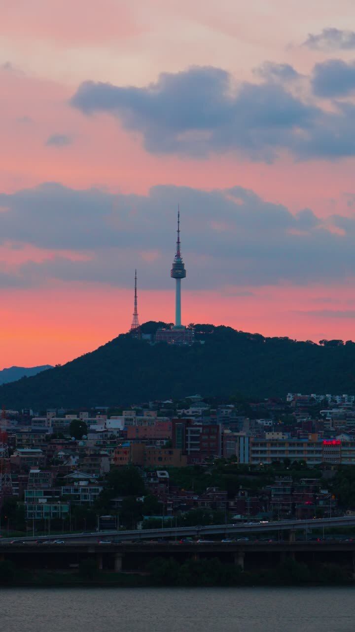 720x1280 N seoul tower Videos and 4K to download
