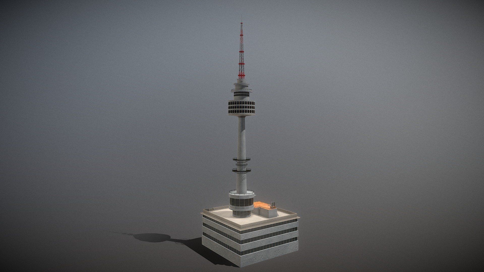 1920x1080 N Seoul Tower model by Zhang Shangbin [7b7e904]