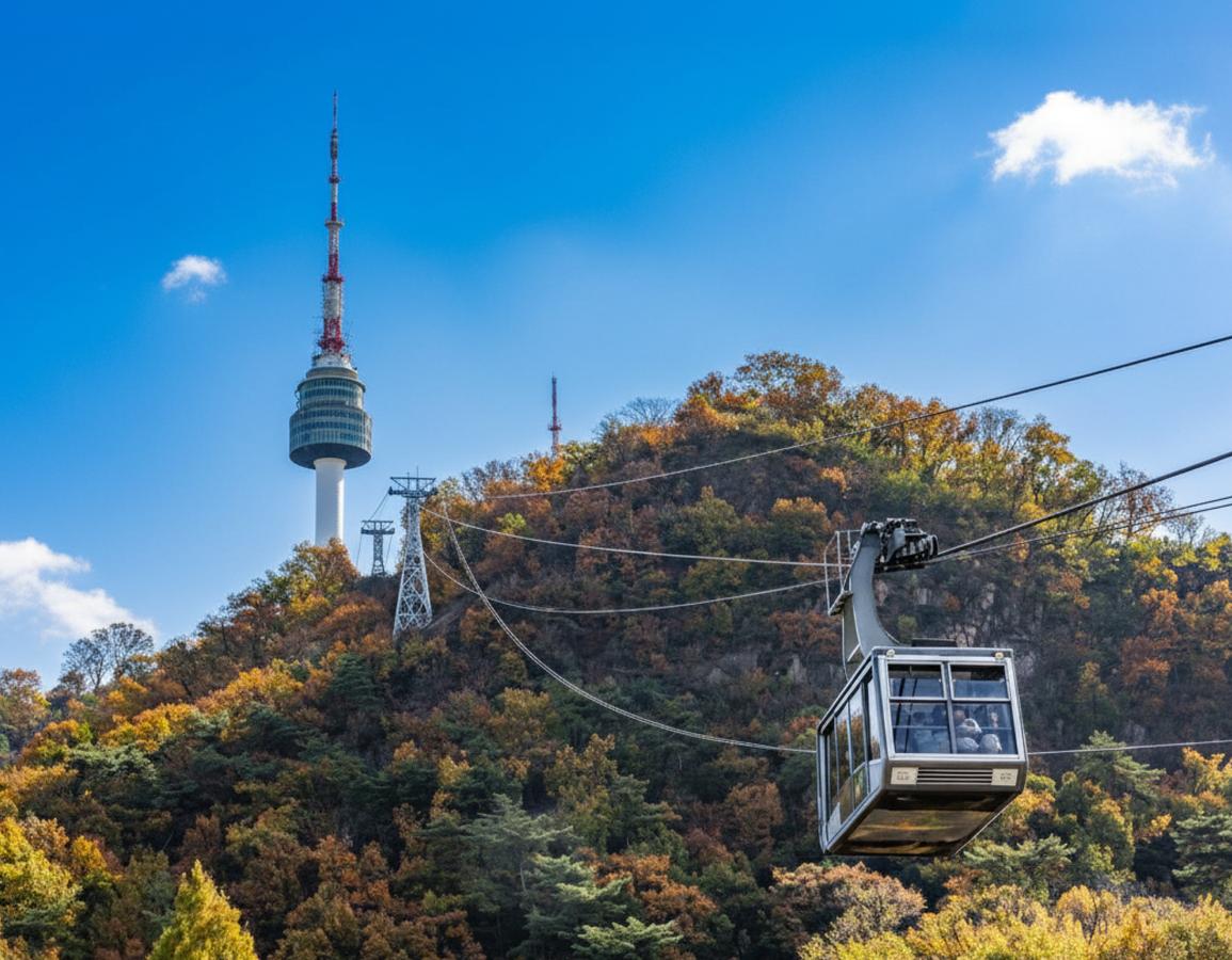 1155x900 N Seoul Tower & Namsan Cable Car Combo Ticket. Skip The Line Observatory Entry Korea (Creatrip)